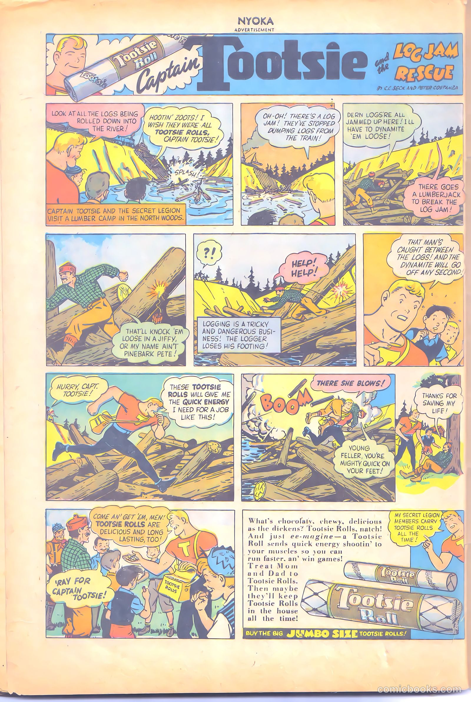 Nyoka the Jungle Girl #7 (1947) — page 50 of 52