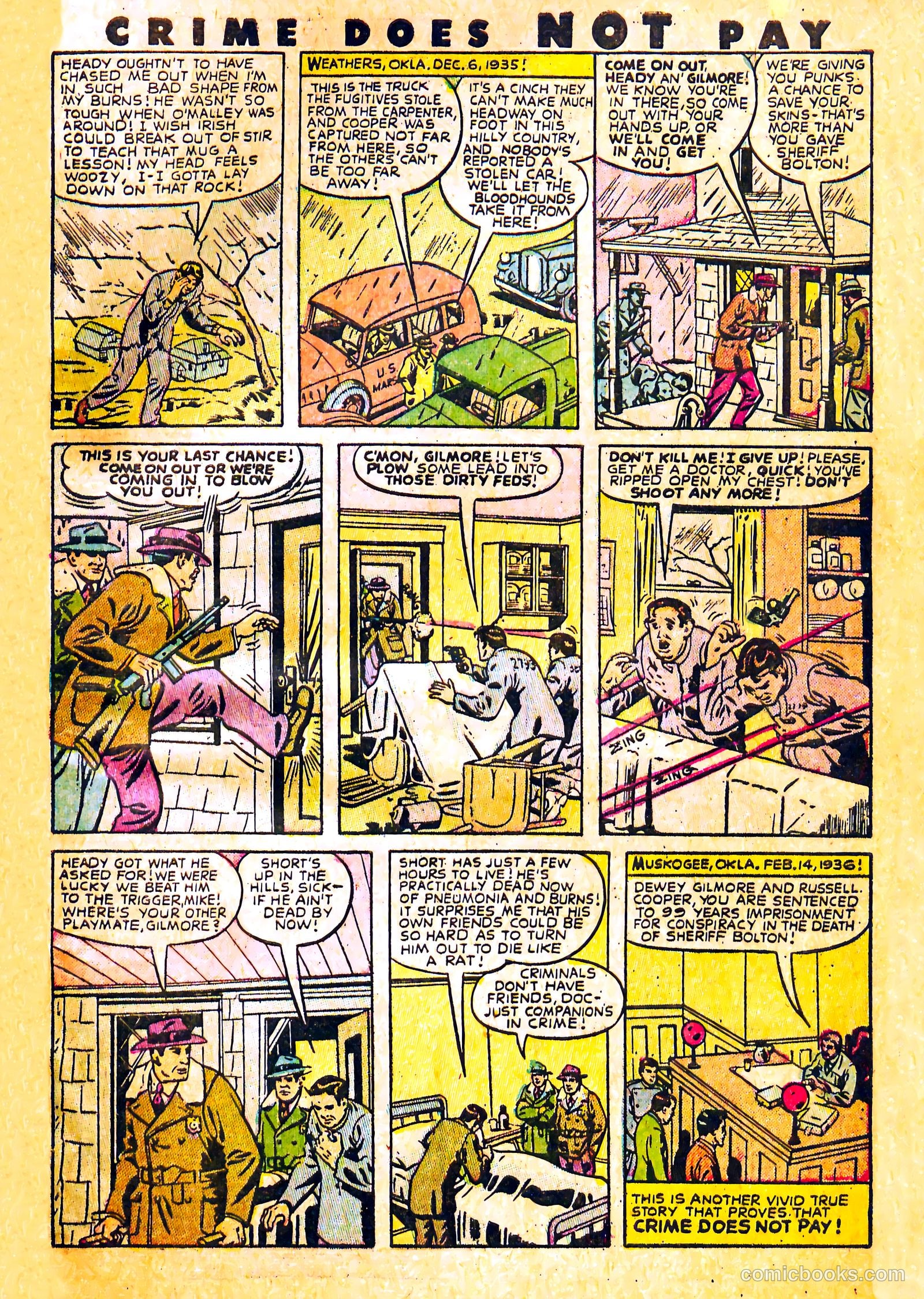 Crime Does Not Pay #Annual (1953) — page 95 of 98