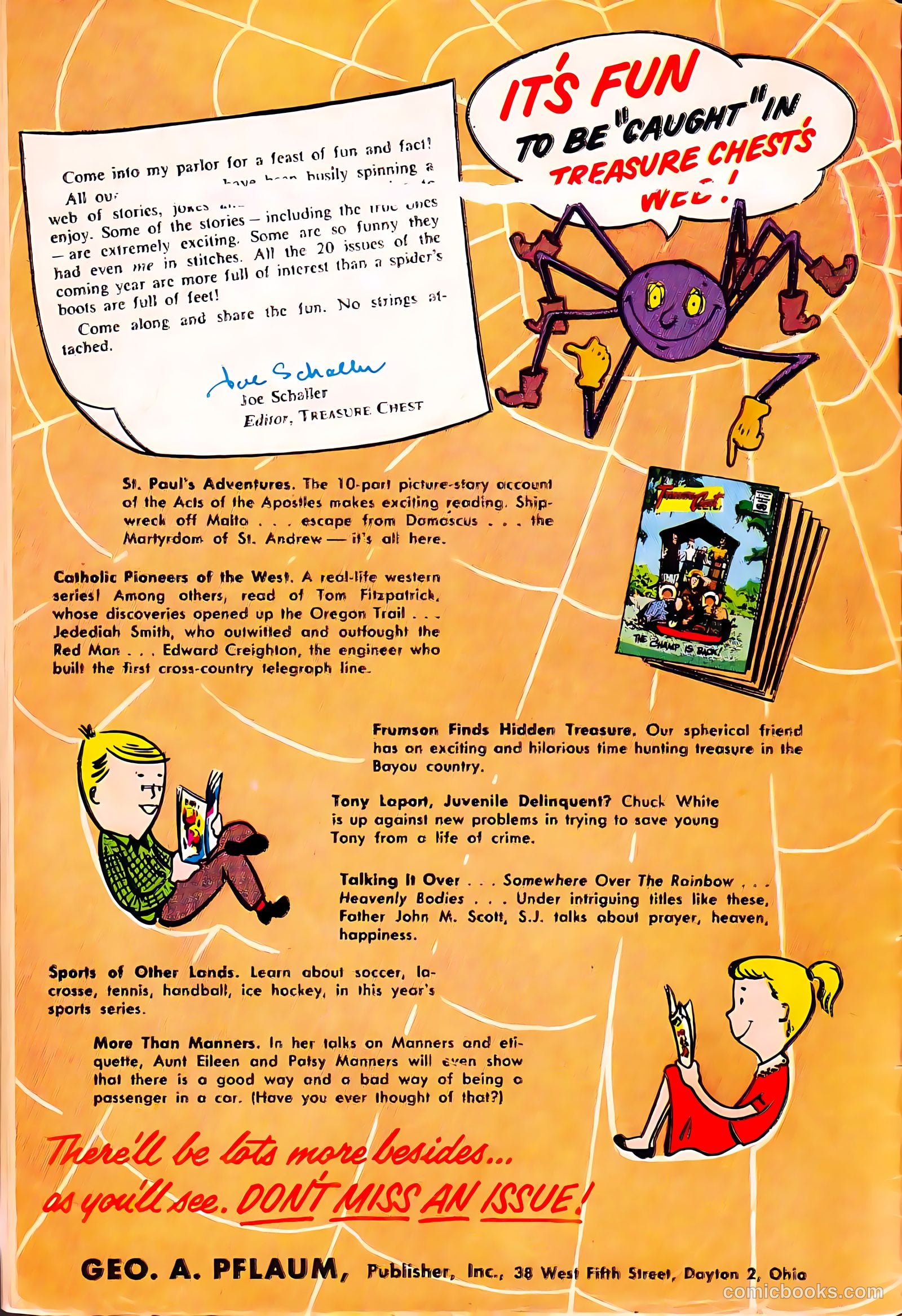Treasure Chest #11 (1959) — page 37 of 37