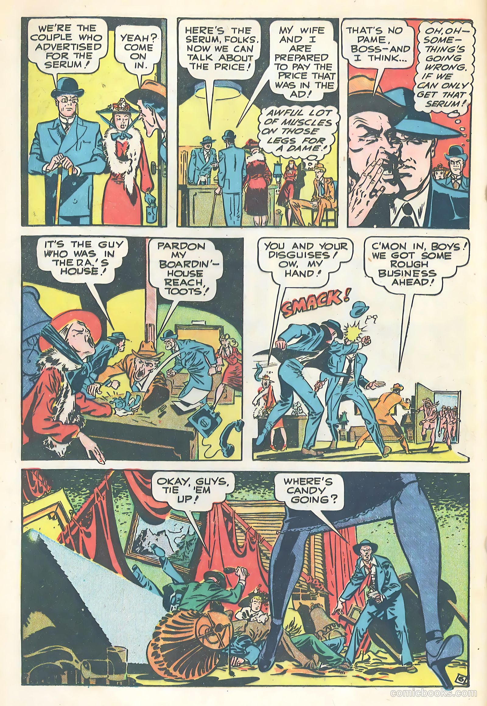 Exciting Comics #61 (1948) — page 16 of 52