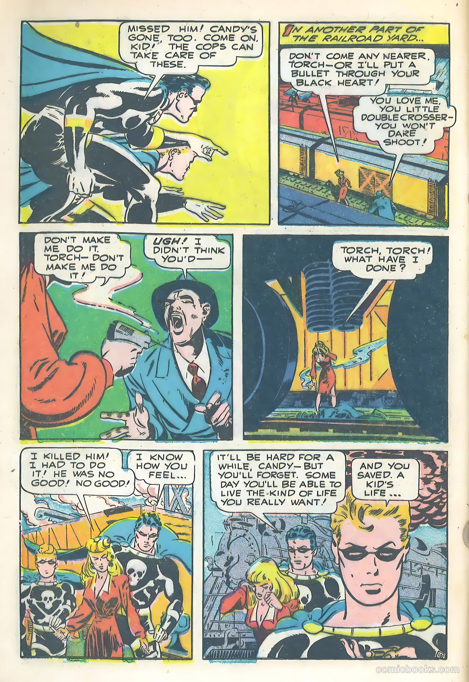 Exciting Comics #61 (1948) — page 20 of 52