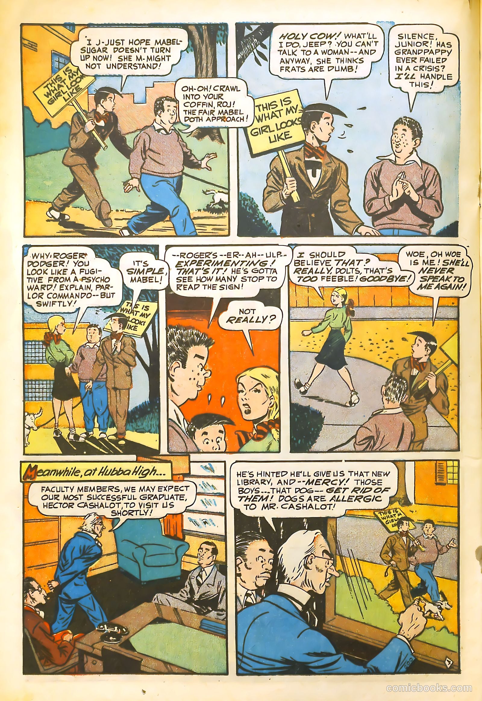 Exciting Comics #61 (1948) — page 28 of 52