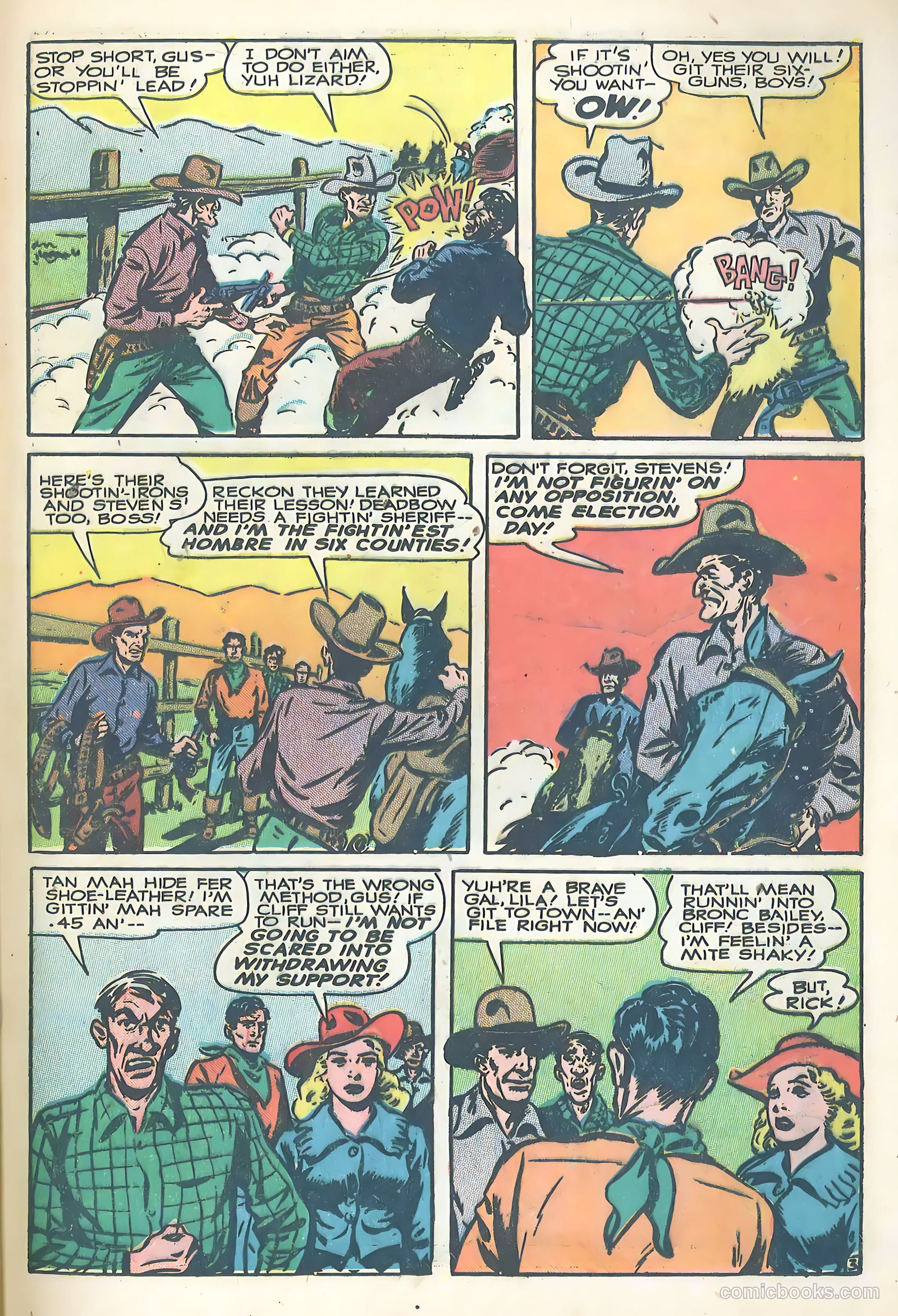 Exciting Comics #61 (1948) — page 35 of 52