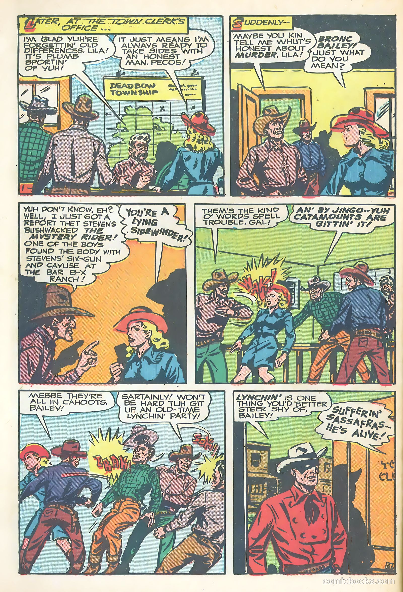 Exciting Comics #61 (1948) — page 38 of 52