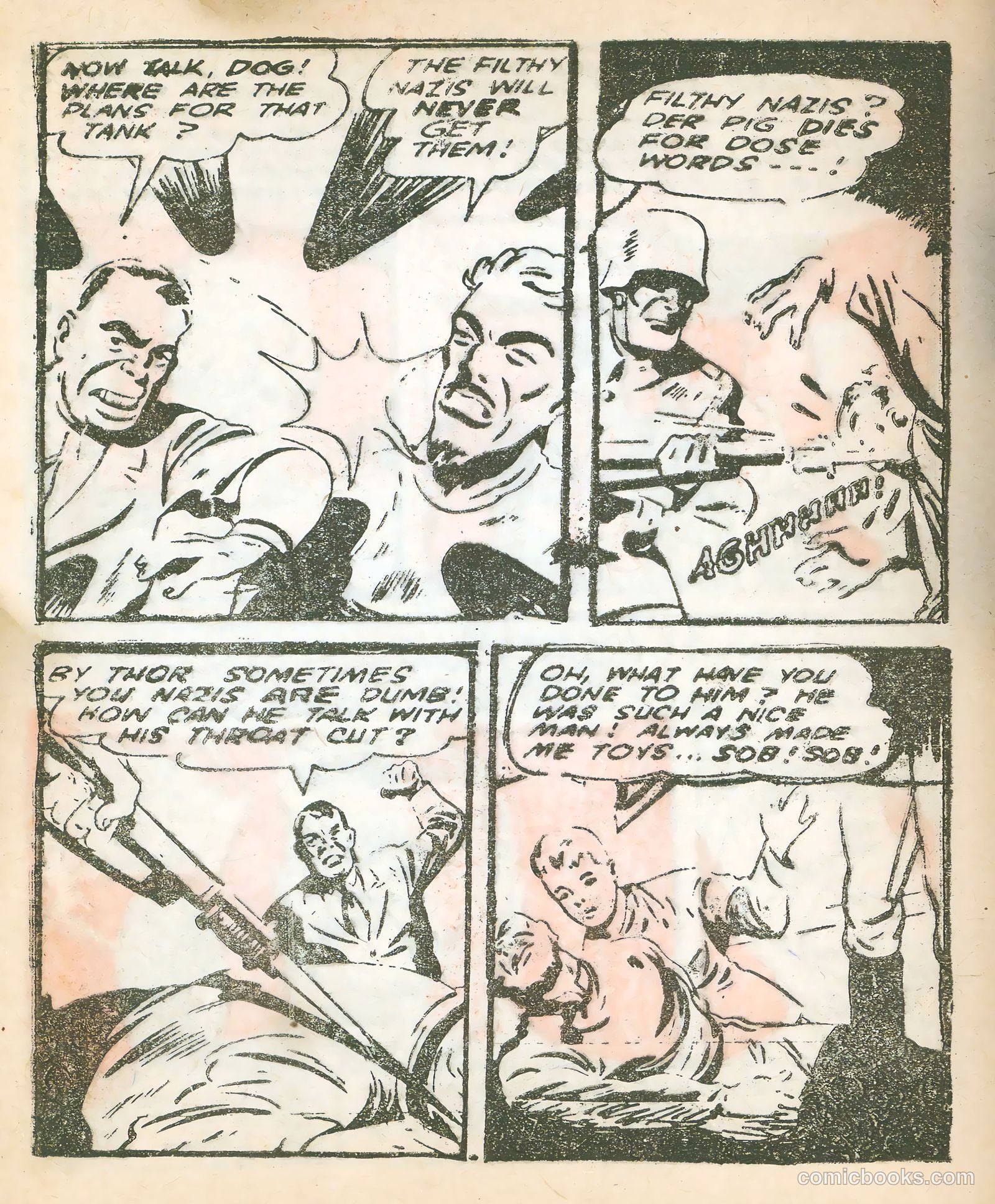 Mighty Midget Comics #1 (1942) — page 4 of 60