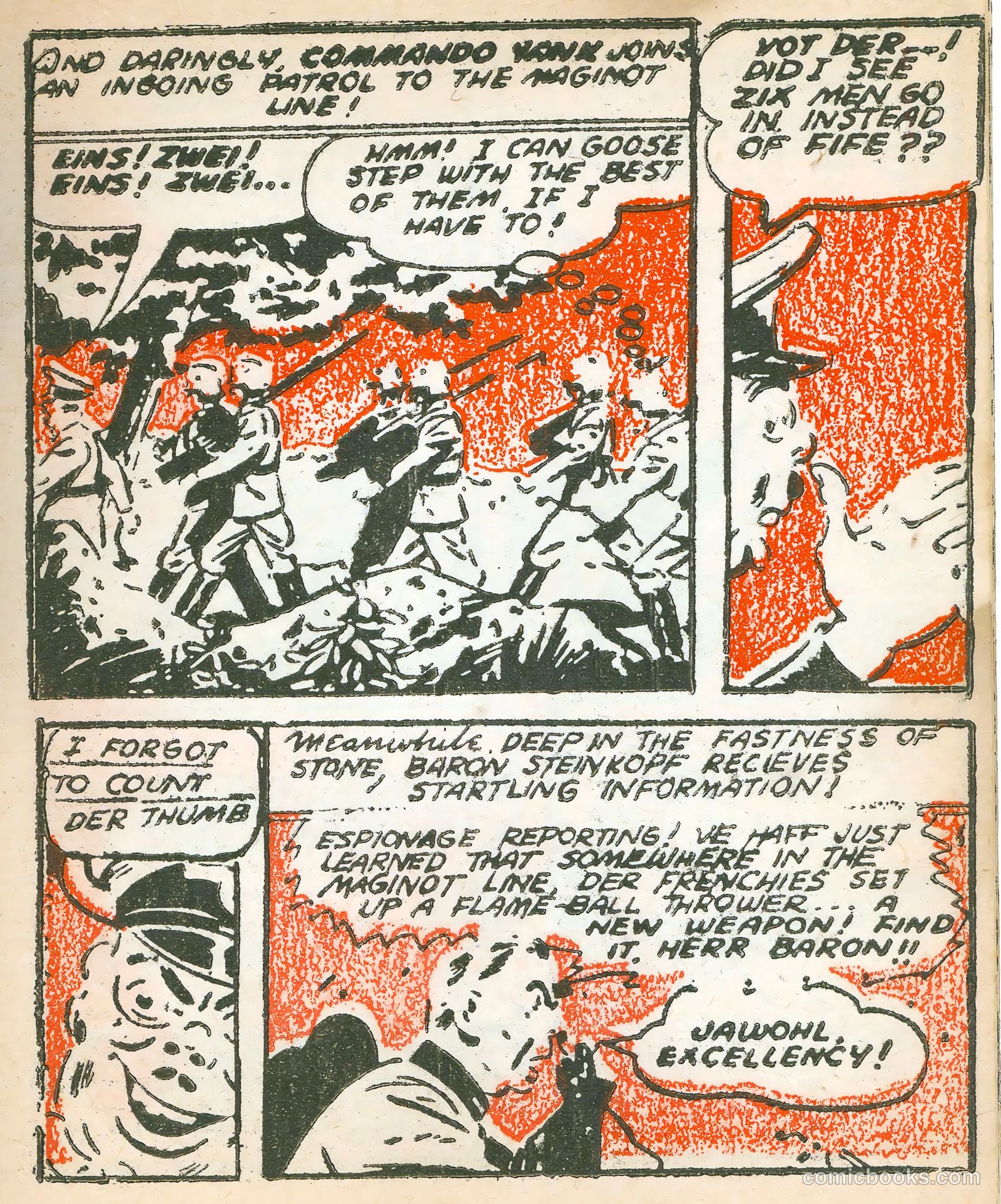 Mighty Midget Comics #1 (1942) — page 19 of 60
