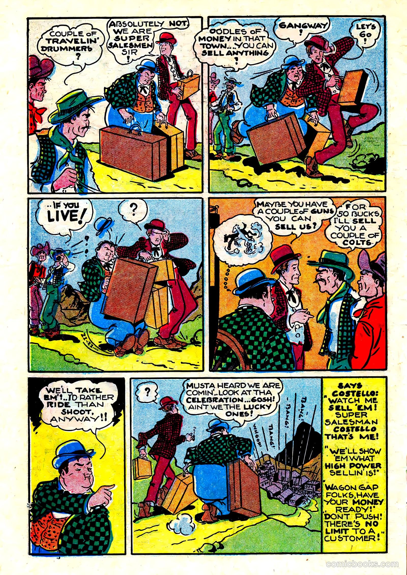 Abbott and Costello Comics #1 (1948) — page 4 of 36