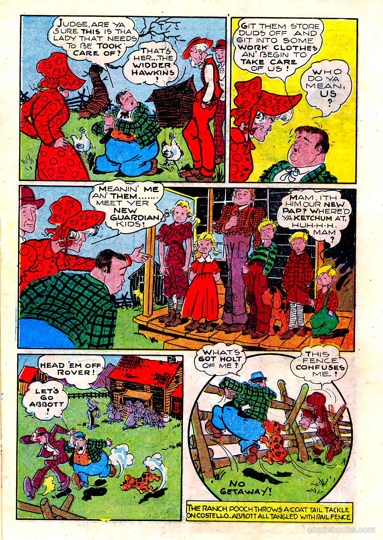 Abbott and Costello Comics #1 (1948) — page 11 of 36