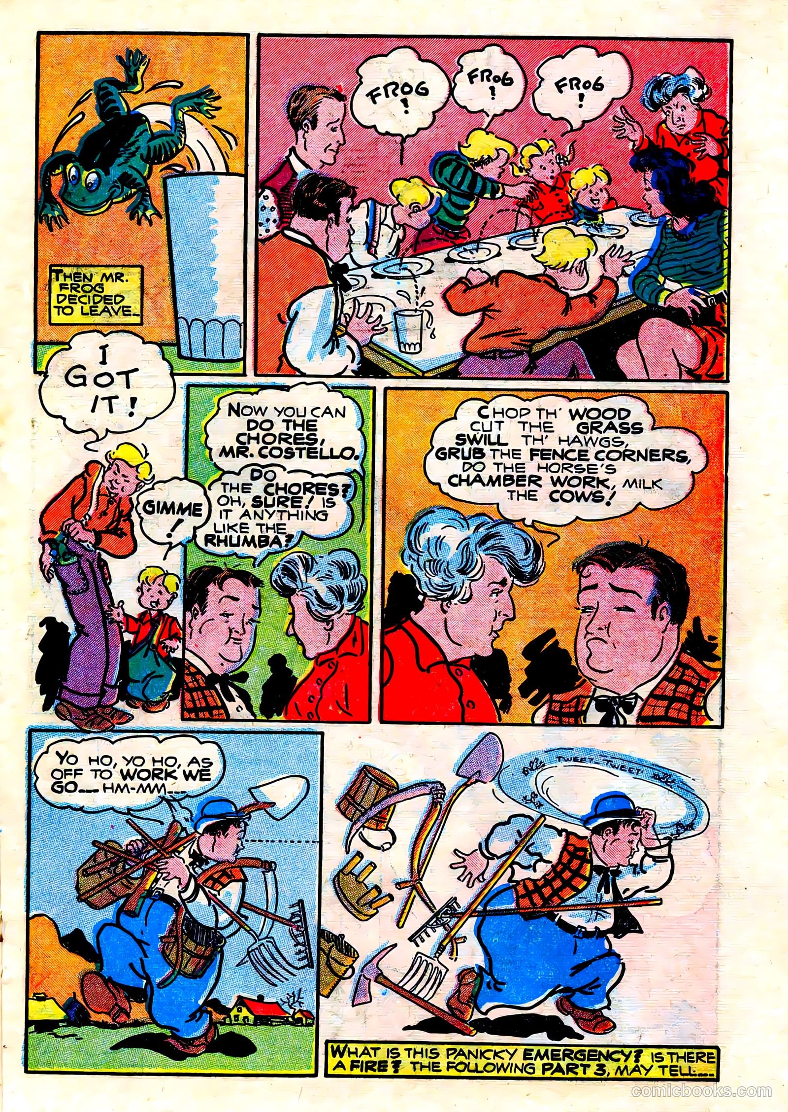 Abbott and Costello Comics #1 (1948) — page 17 of 36