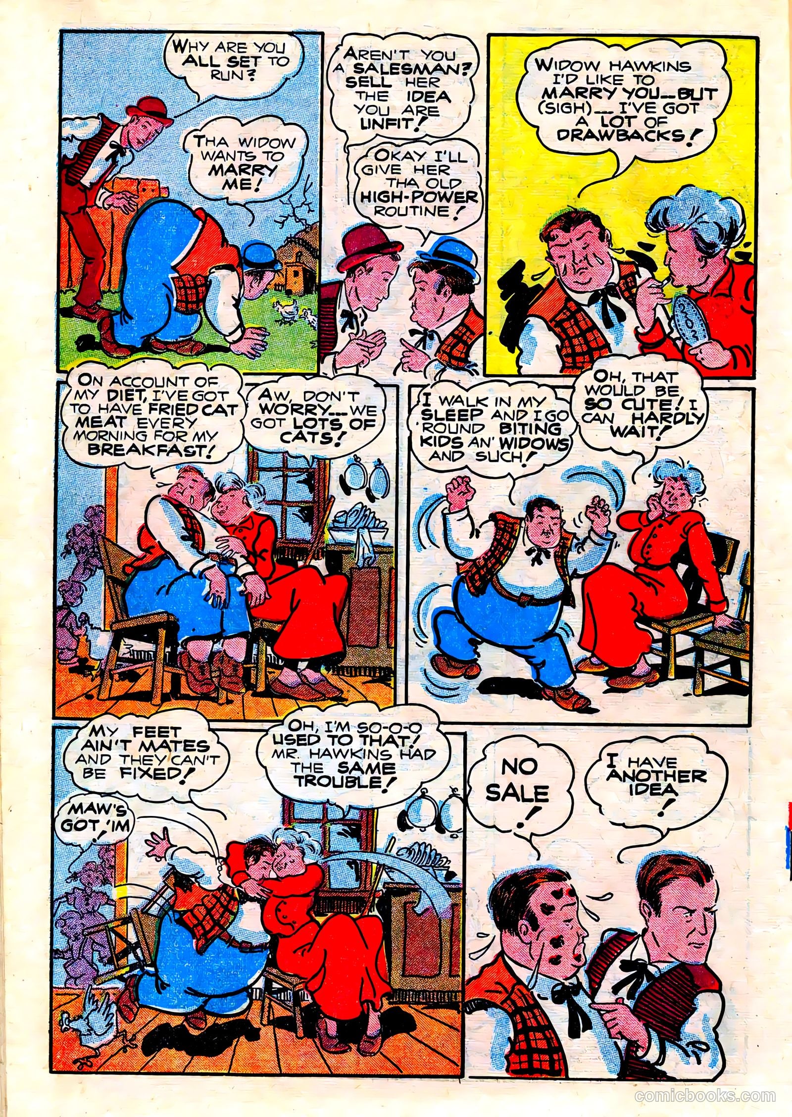 Abbott and Costello Comics #1 (1948) — page 20 of 36
