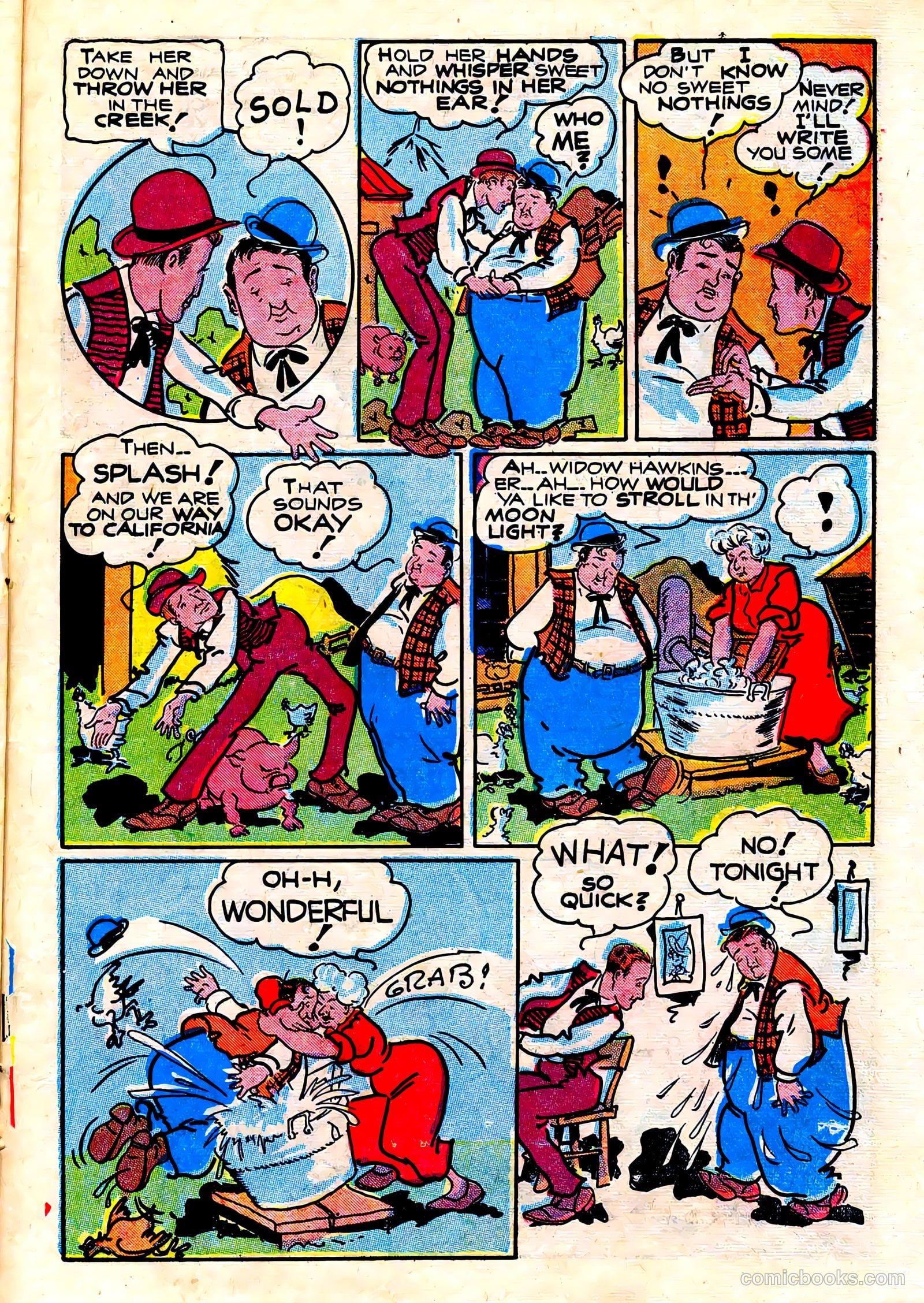 Abbott and Costello Comics #1 (1948) — page 21 of 36