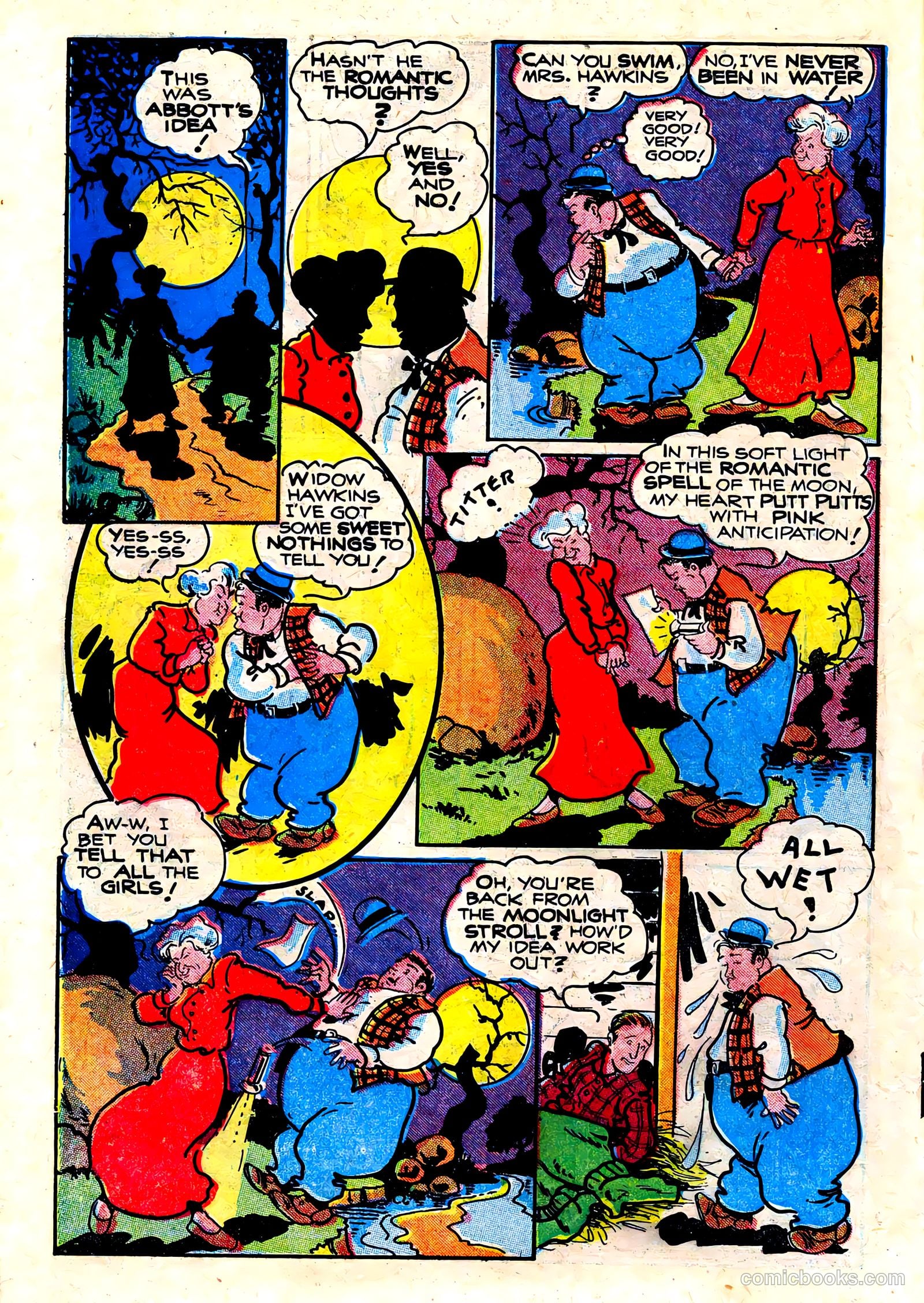 Abbott and Costello Comics #1 (1948) — page 22 of 36