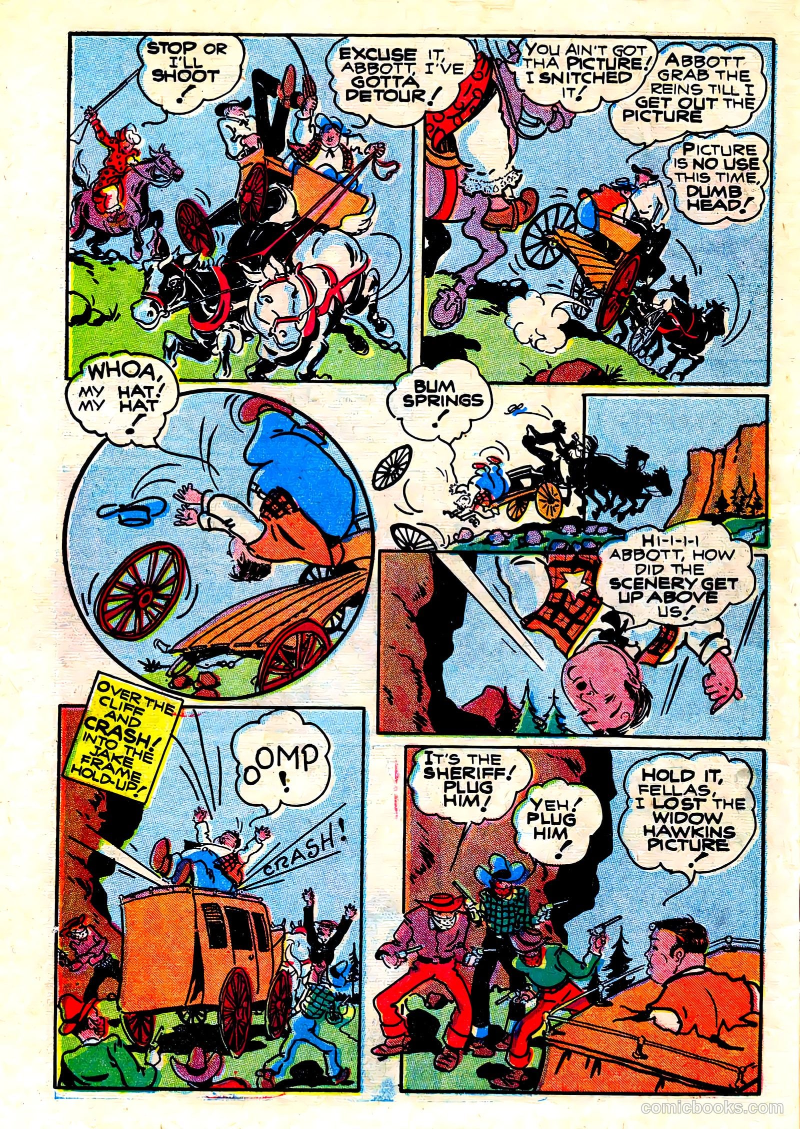 Abbott and Costello Comics #1 (1948) — page 32 of 36