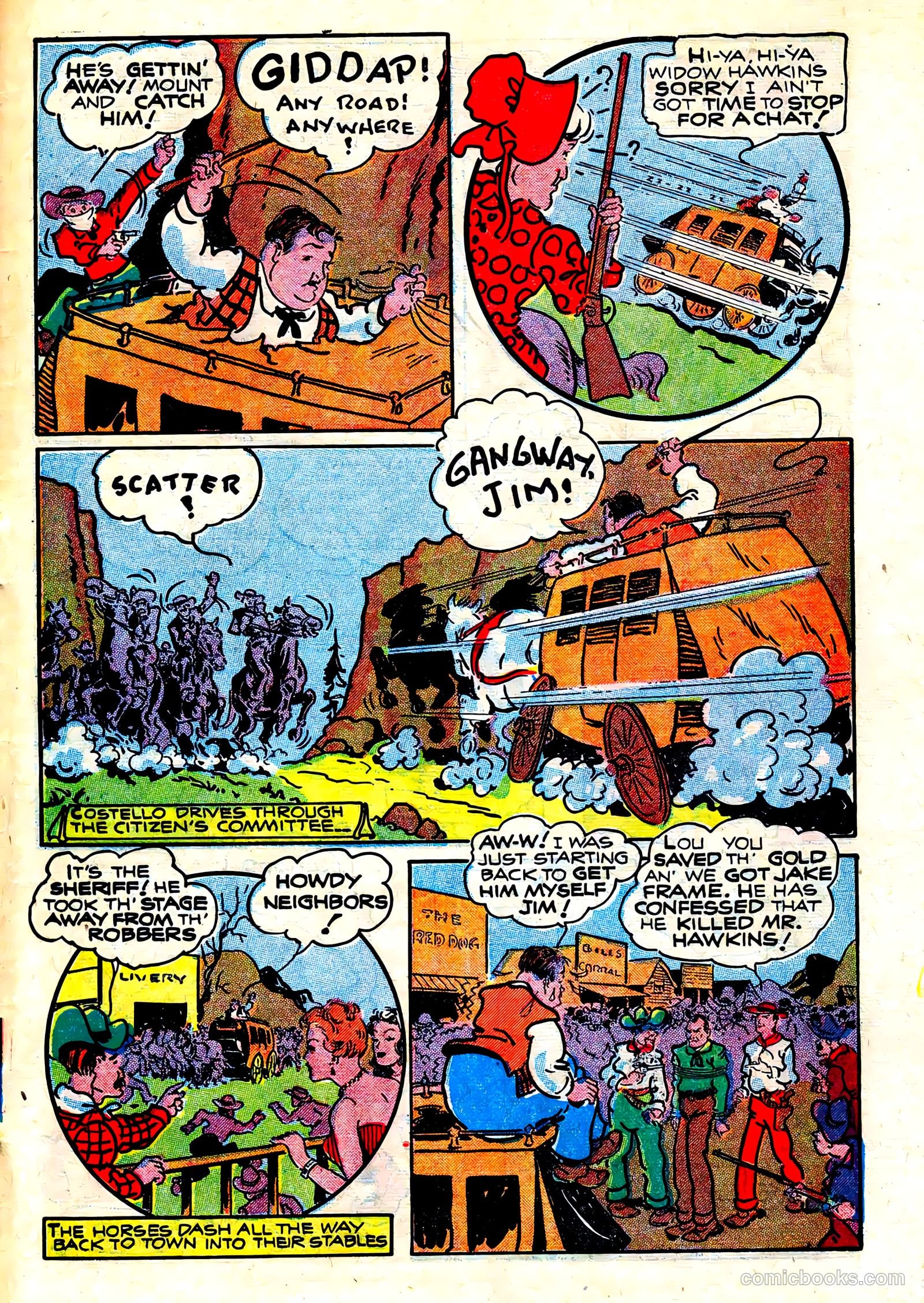 Abbott and Costello Comics #1 (1948) — page 33 of 36