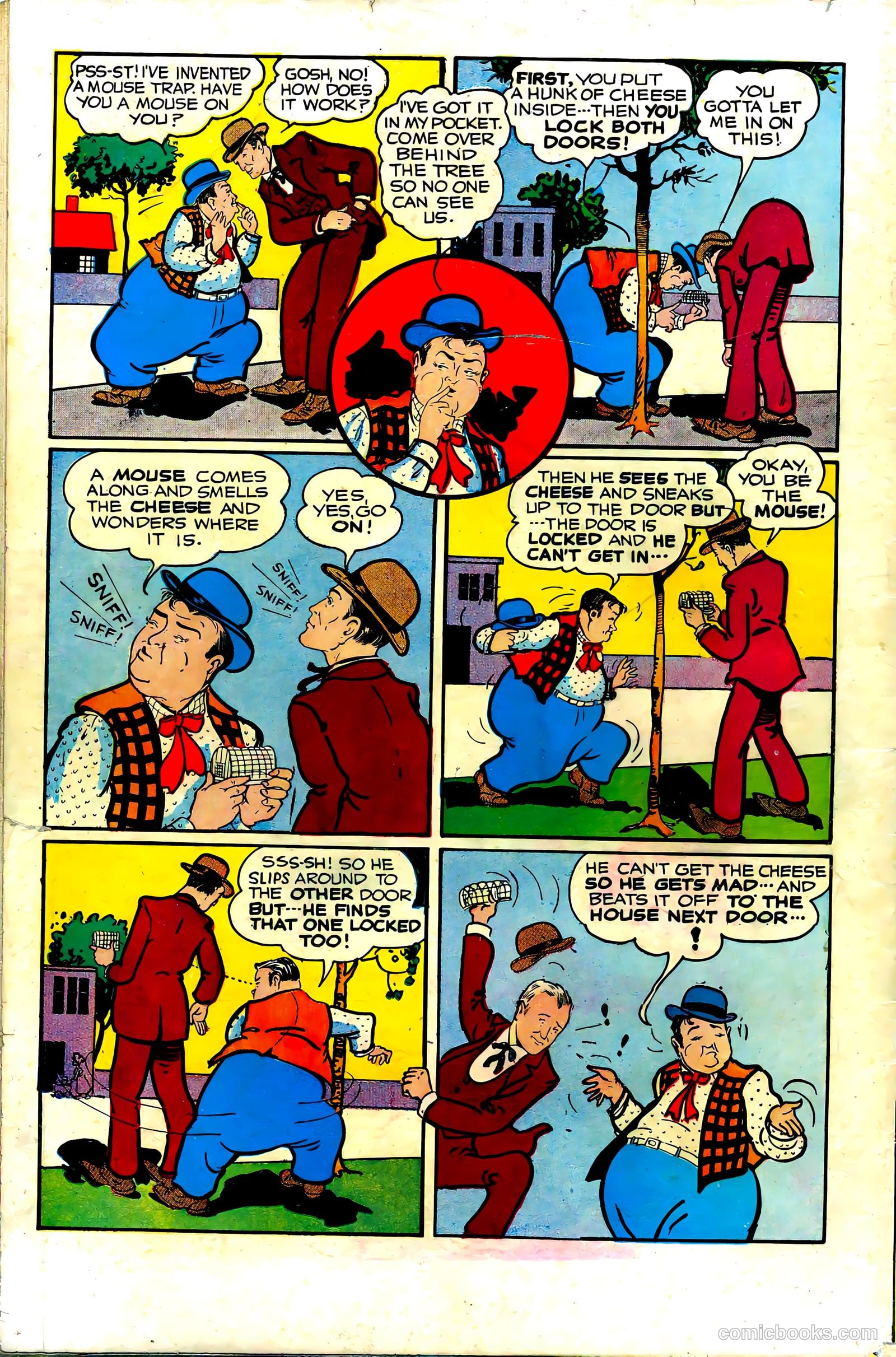 Abbott and Costello Comics #1 (1948) — page 36 of 36