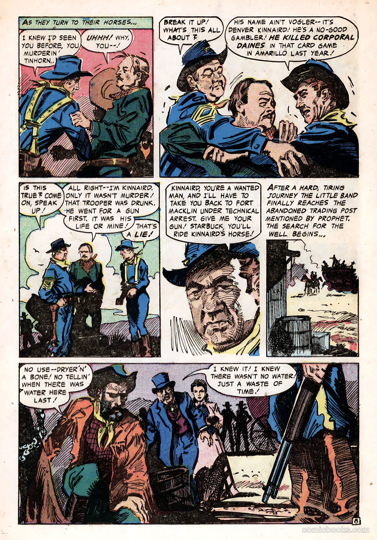 Last of the Comanches #1 (1953) — page 12 of 35