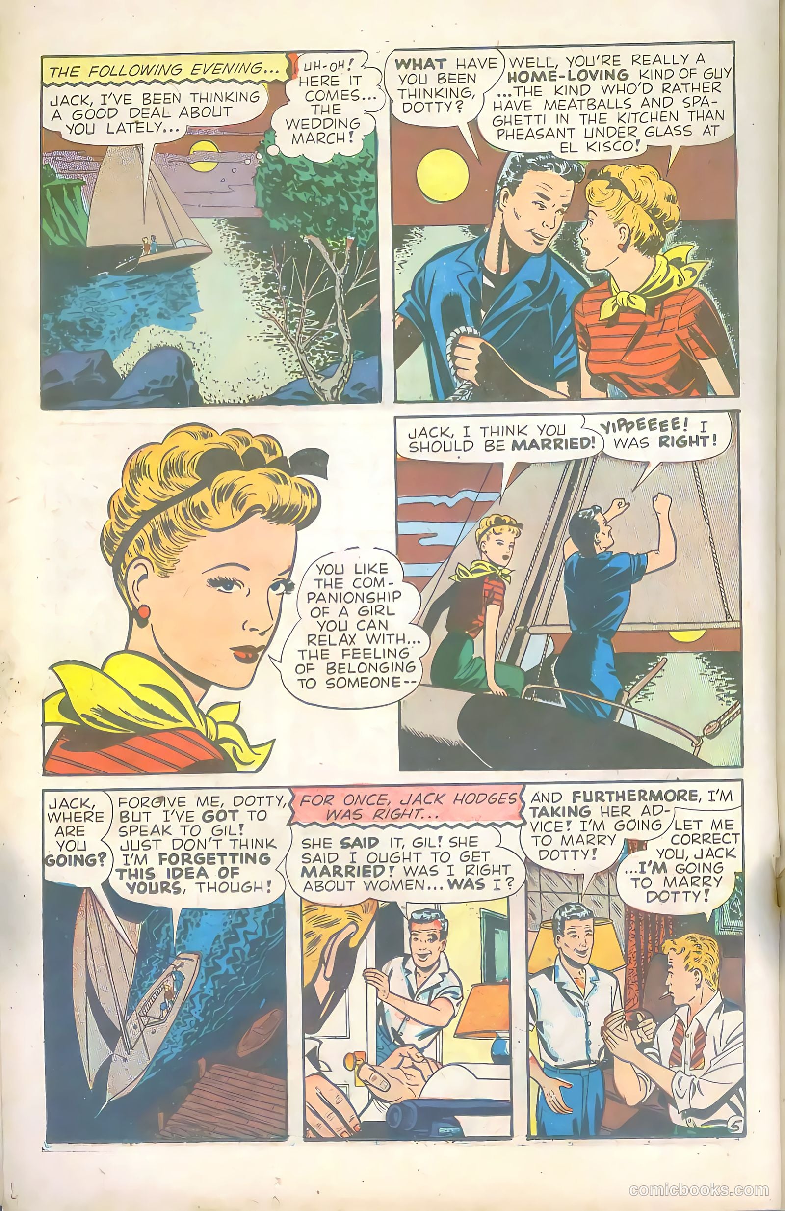 Dotty Comics #40 (1949) — page 22 of 36