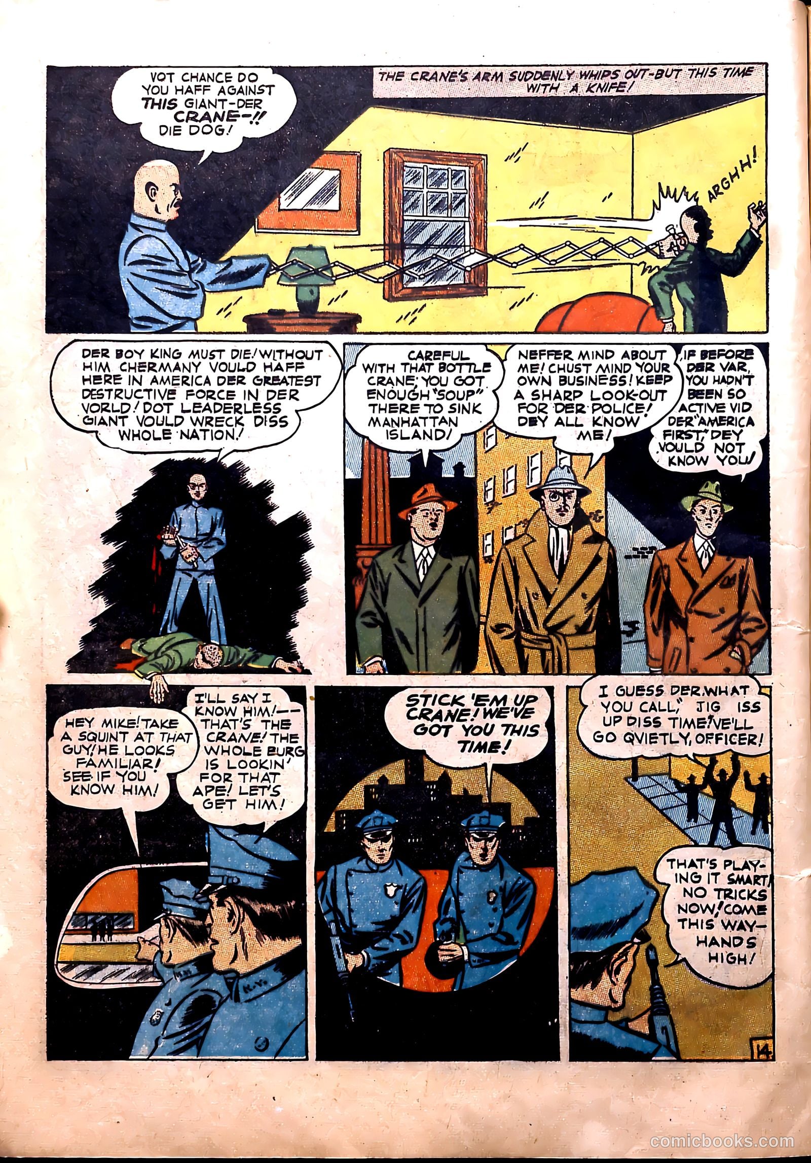 Clue Comics #2 (1943) — page 16 of 68