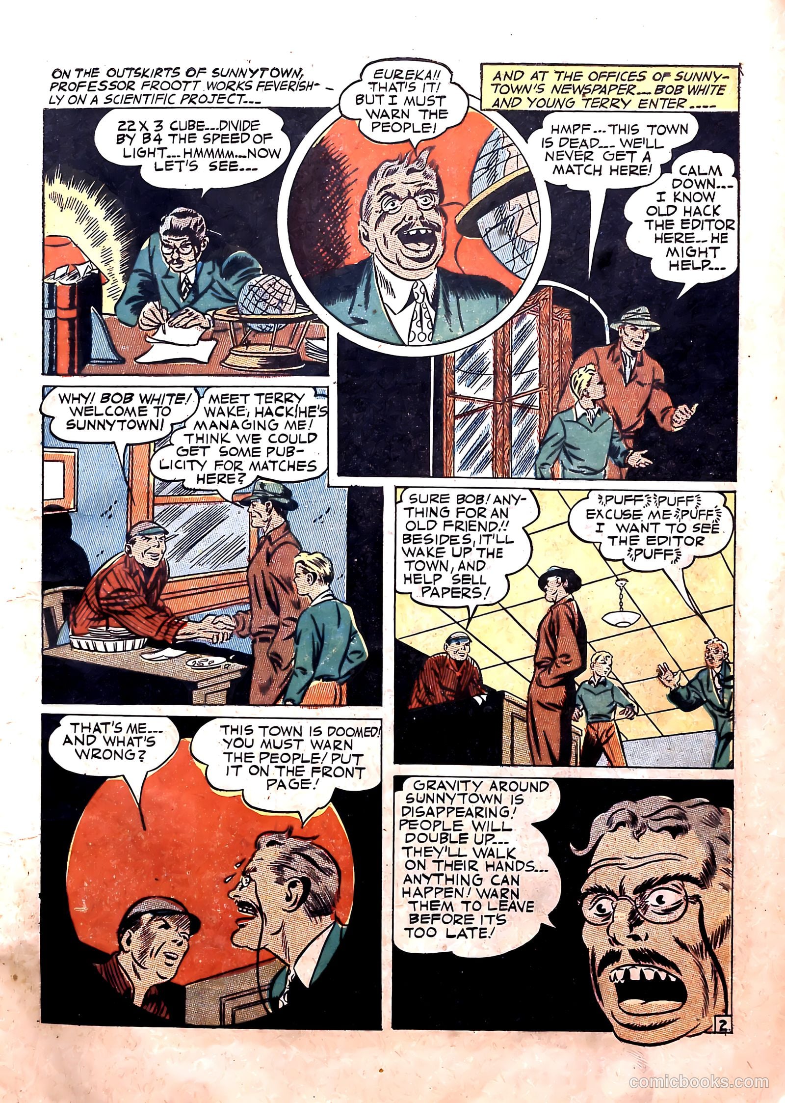 Clue Comics #2 (1943) — page 19 of 68
