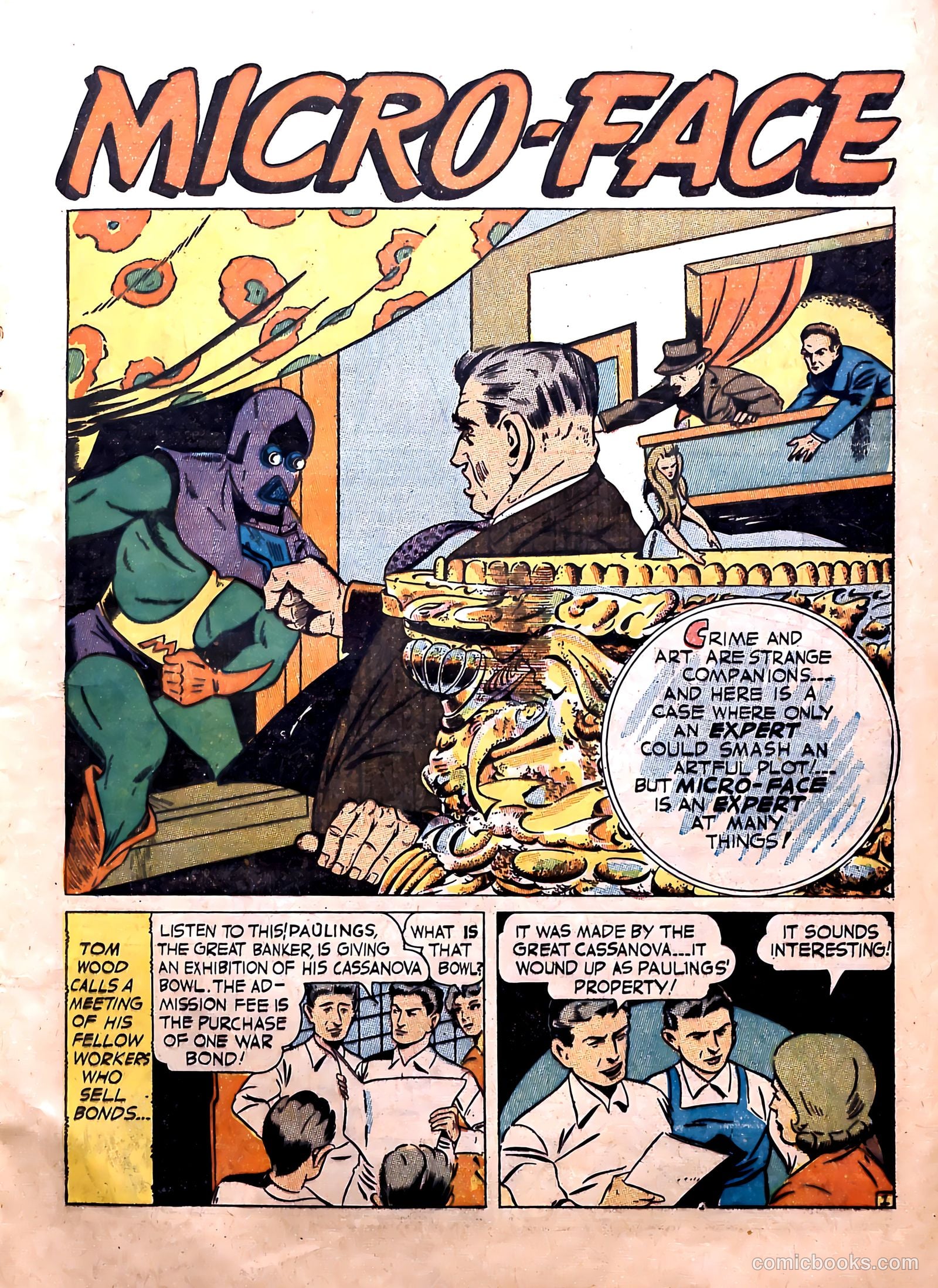 Clue Comics #2 (1943) — page 33 of 68