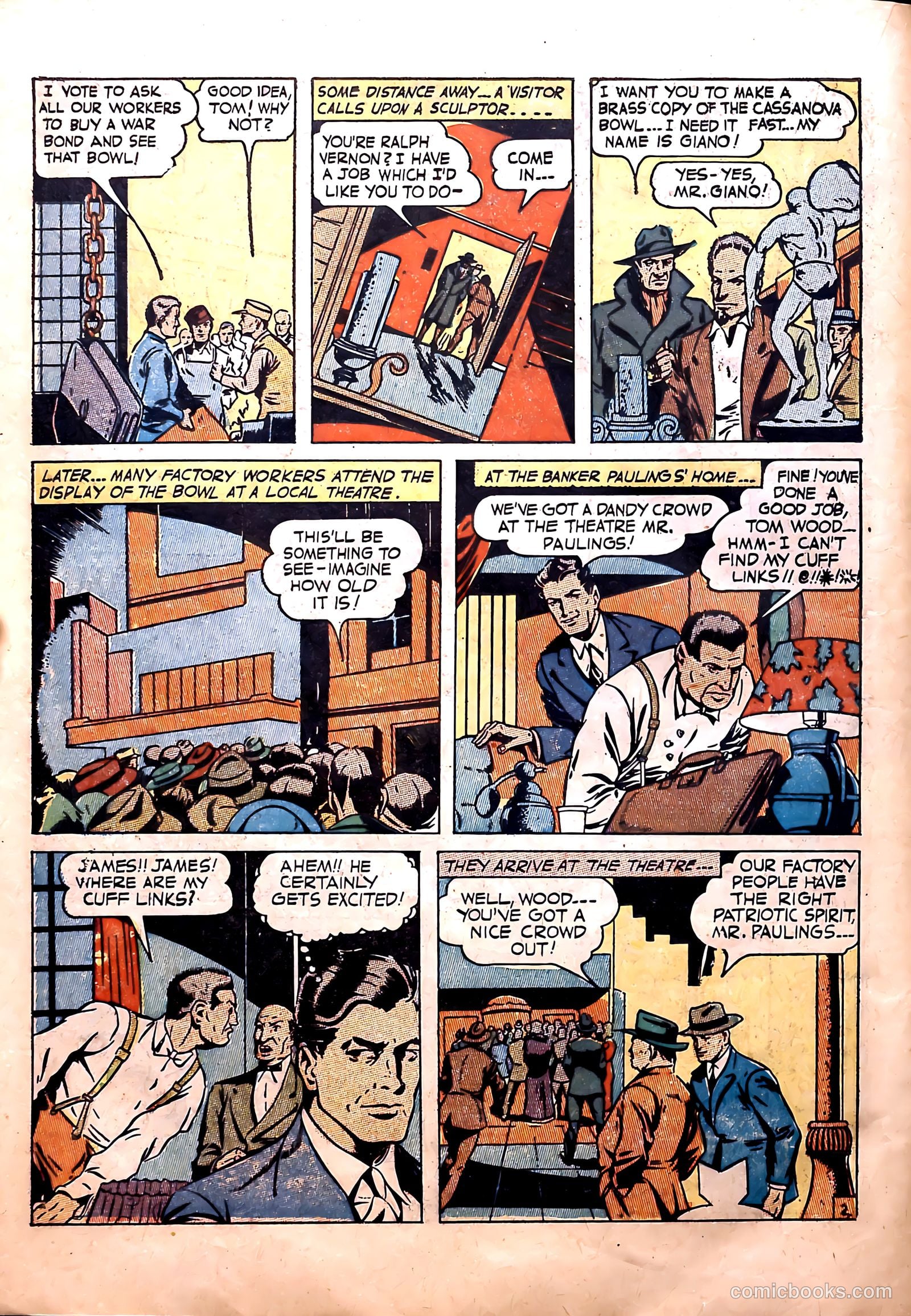 Clue Comics #2 (1943) — page 34 of 68