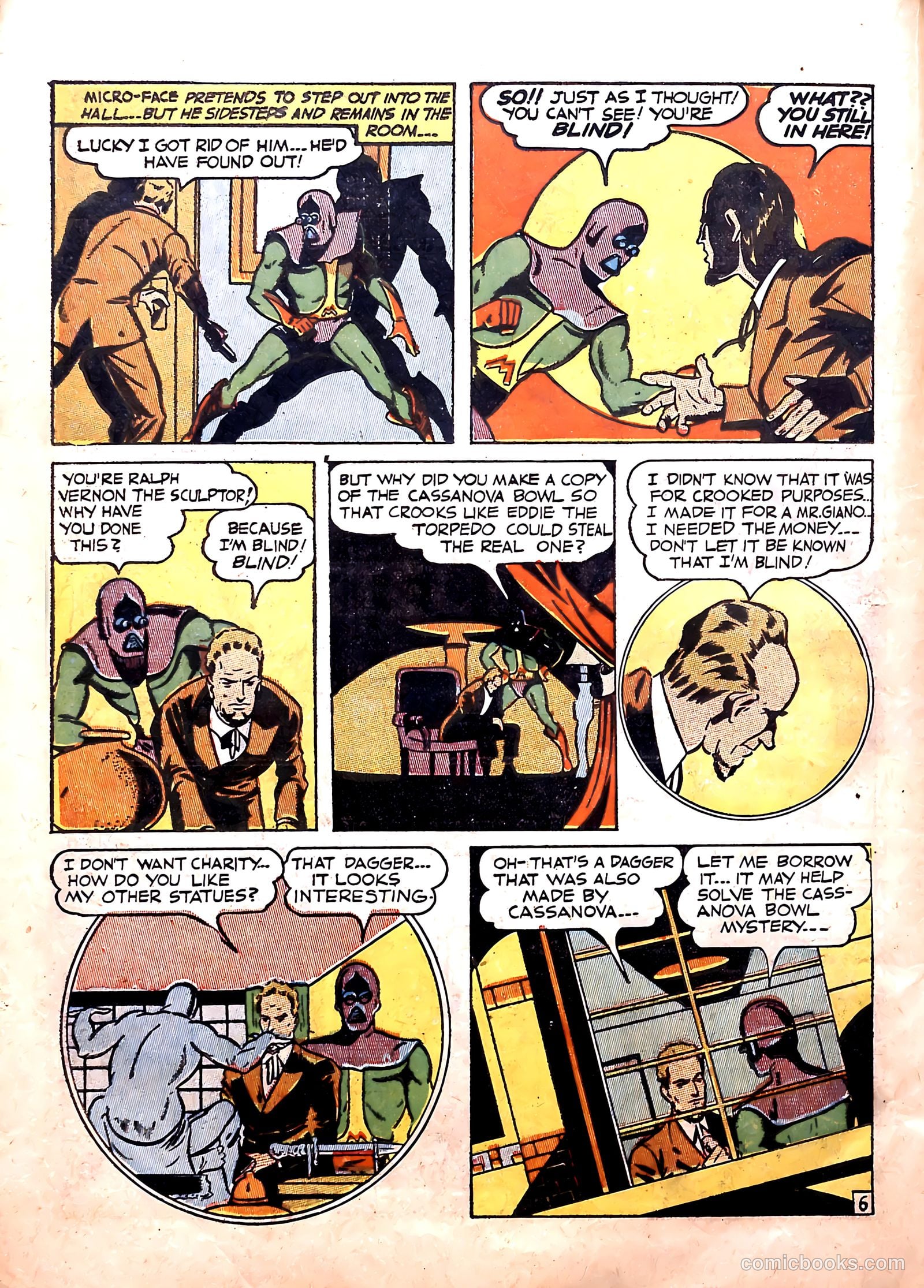 Clue Comics #2 (1943) — page 38 of 68