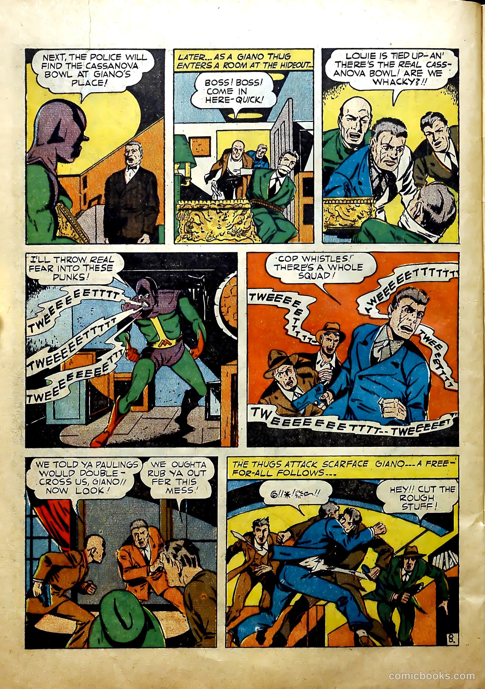 Clue Comics #2 (1943) — page 40 of 68