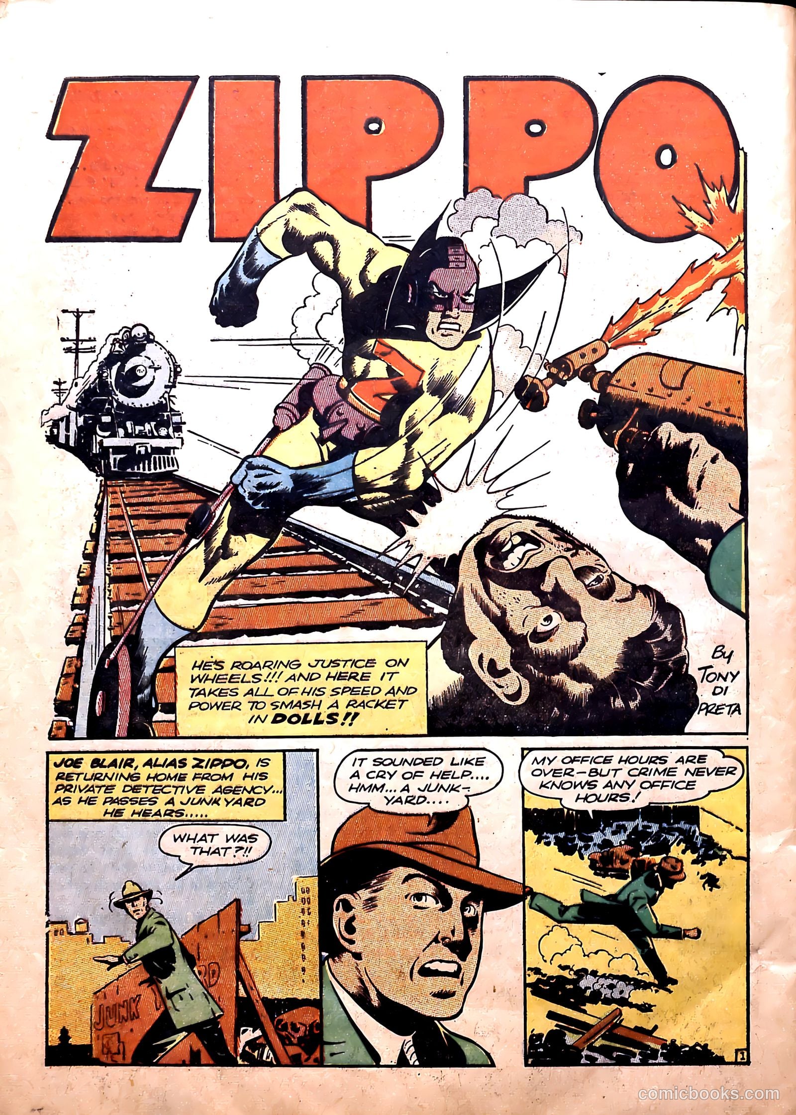 Clue Comics #2 (1943) — page 44 of 68