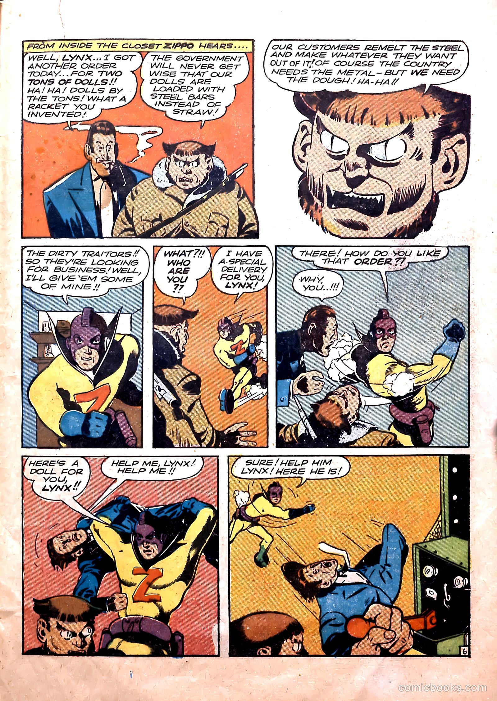 Clue Comics #2 (1943) — page 49 of 68