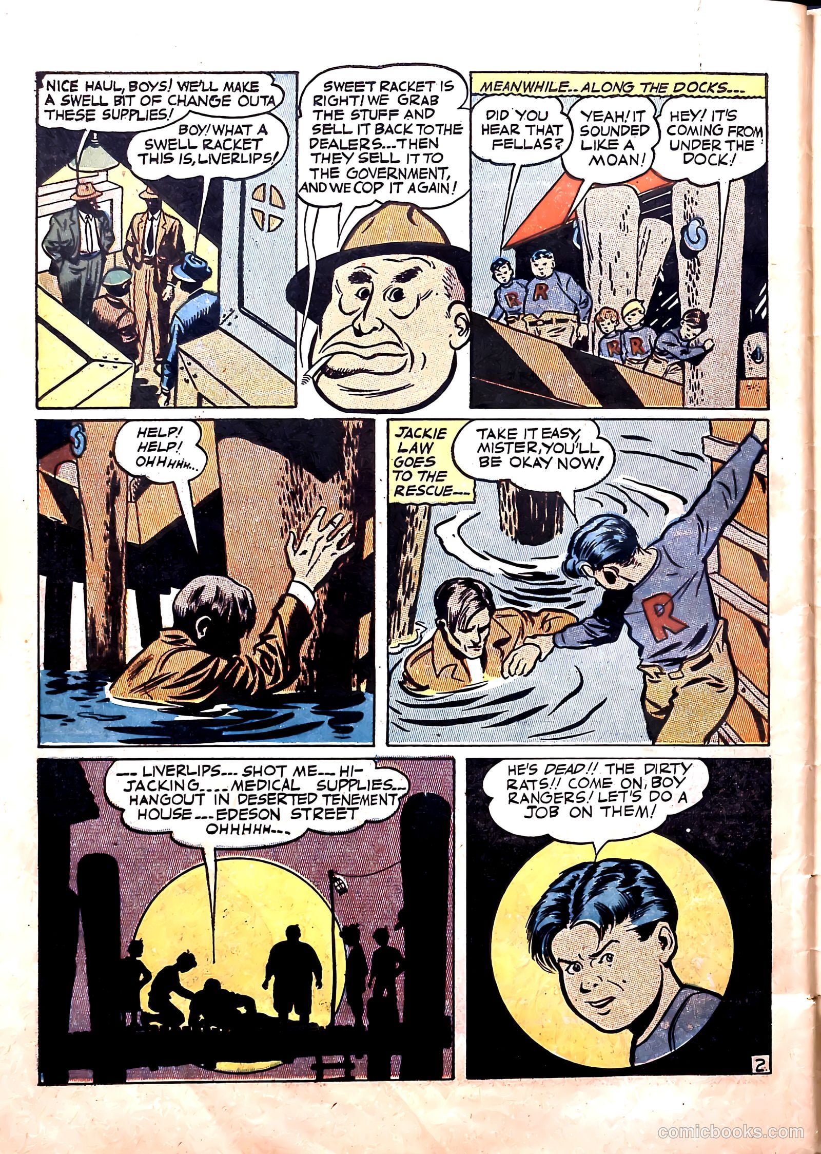 Clue Comics #2 (1943) — page 54 of 68
