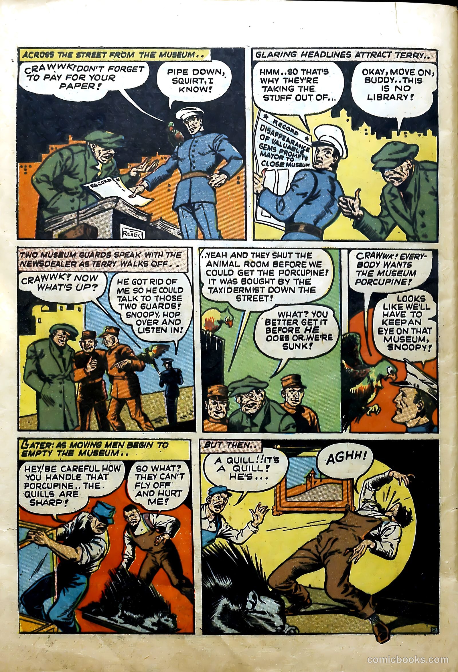 Clue Comics #2 (1943) — page 60 of 68