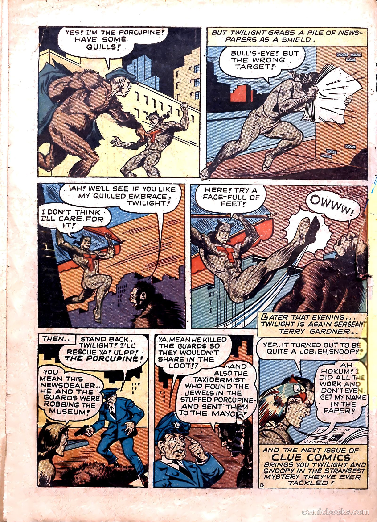 Clue Comics #2 (1943) — page 66 of 68
