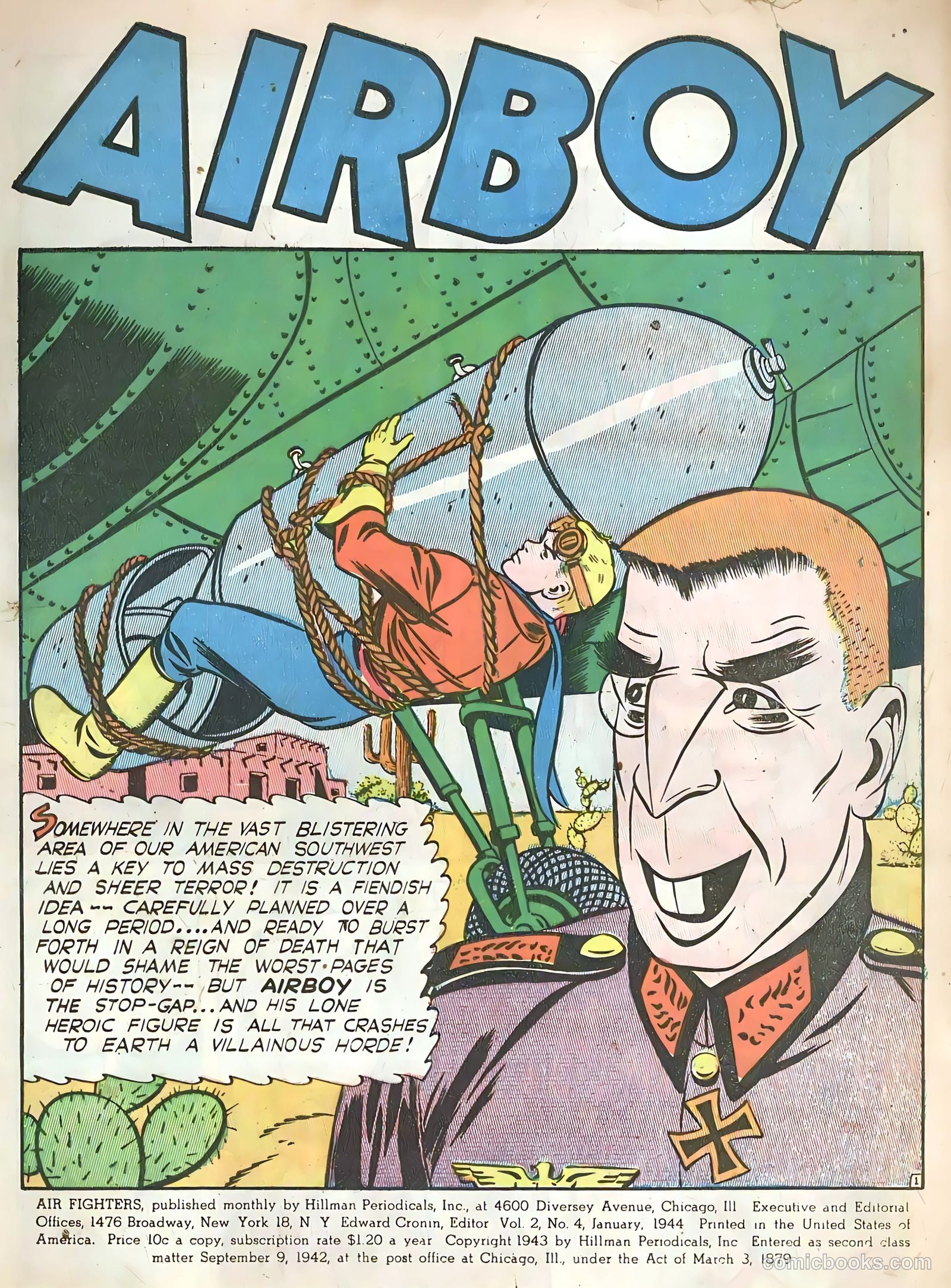 Air Fighters Comics #4 (1942) — page 3 of 68