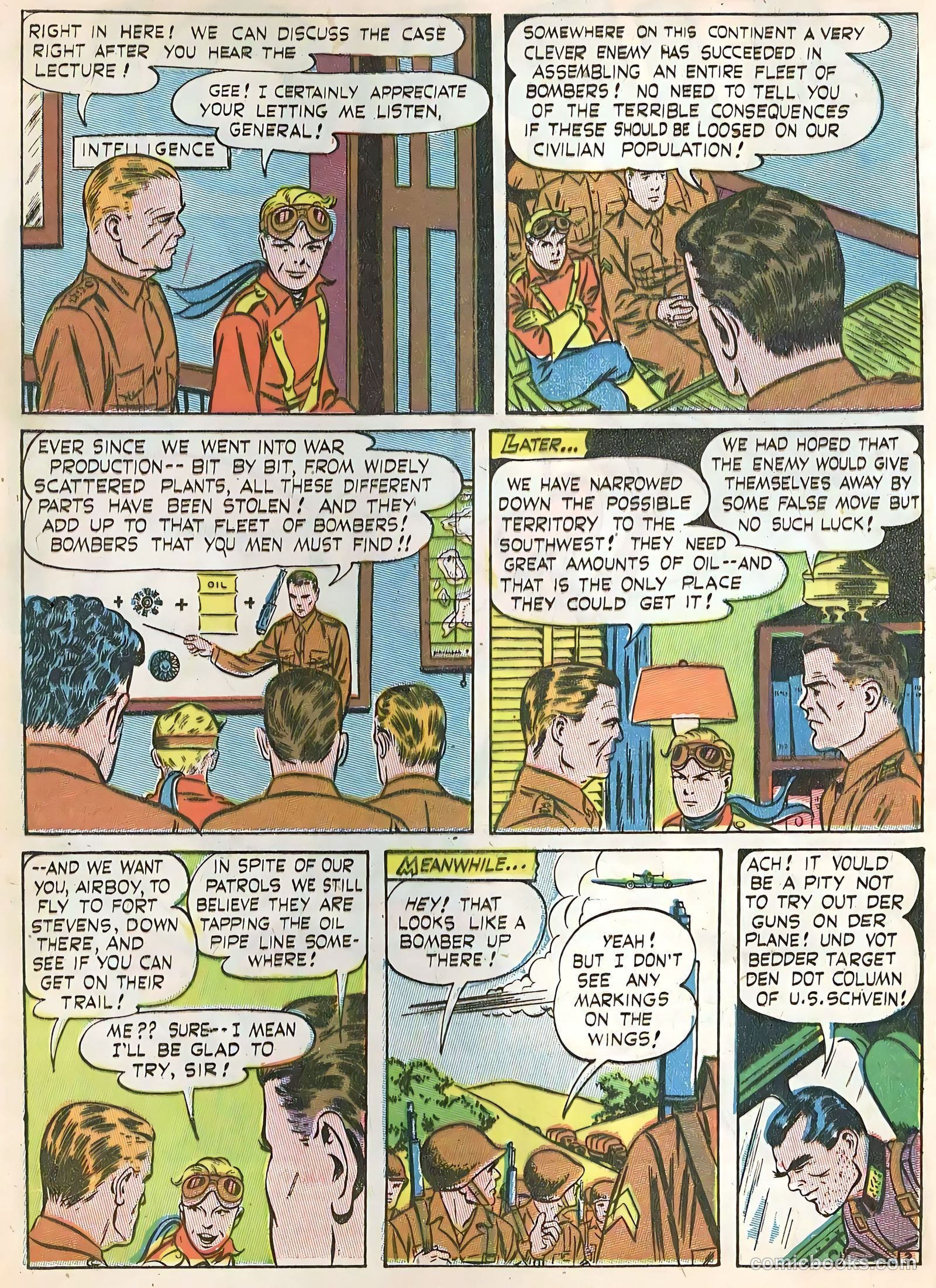 Air Fighters Comics #4 (1942) — page 4 of 68