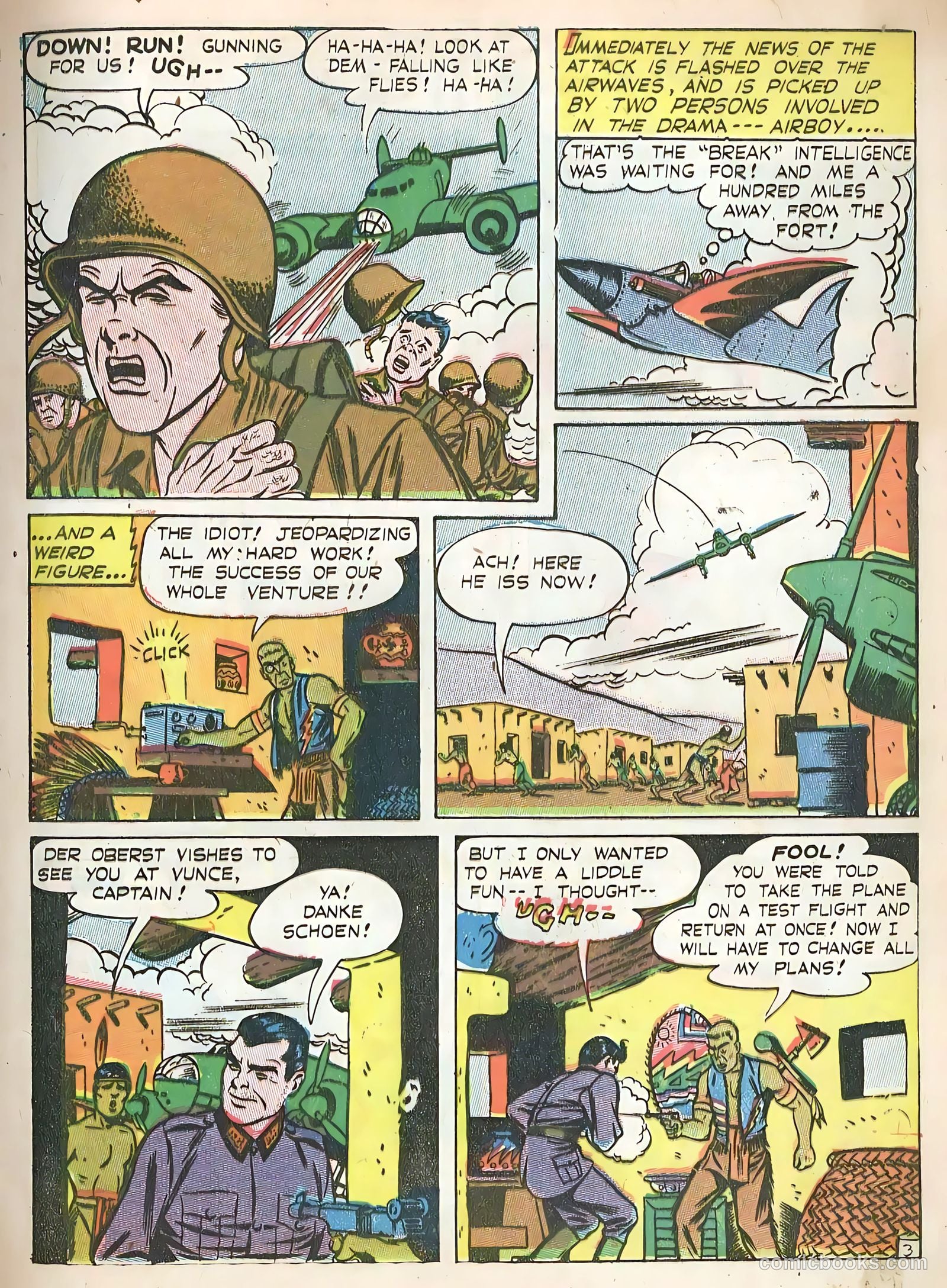 Air Fighters Comics #4 (1942) — page 5 of 68