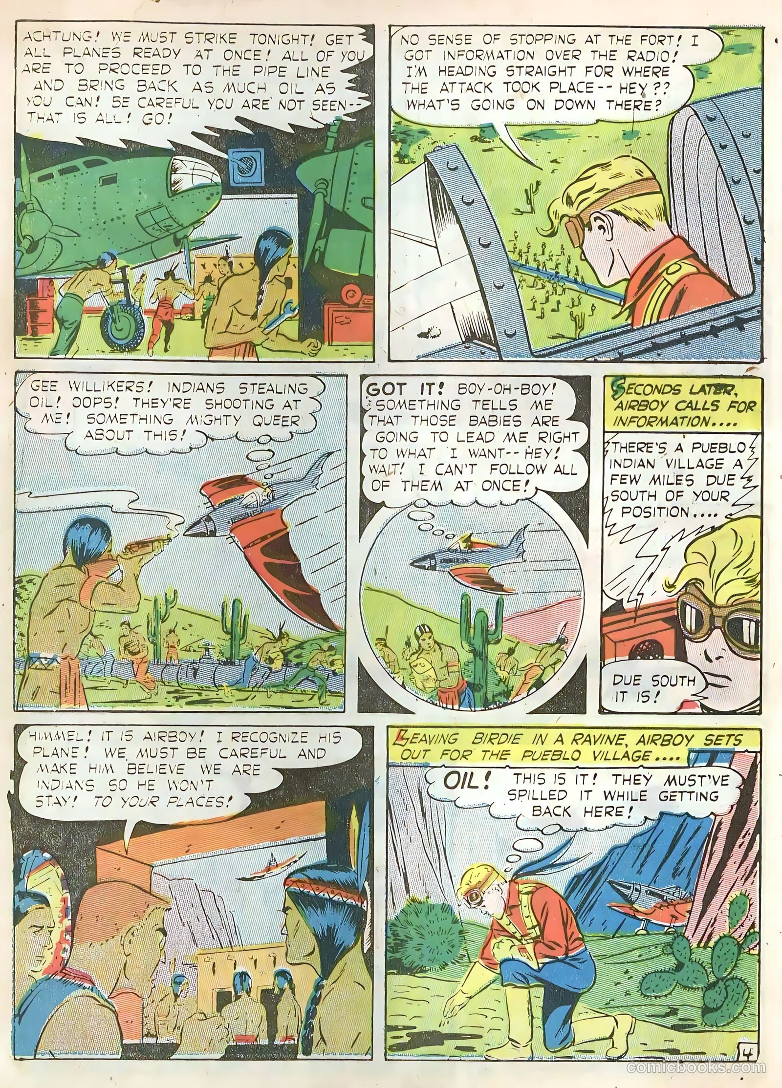 Air Fighters Comics #4 (1942) — page 6 of 68