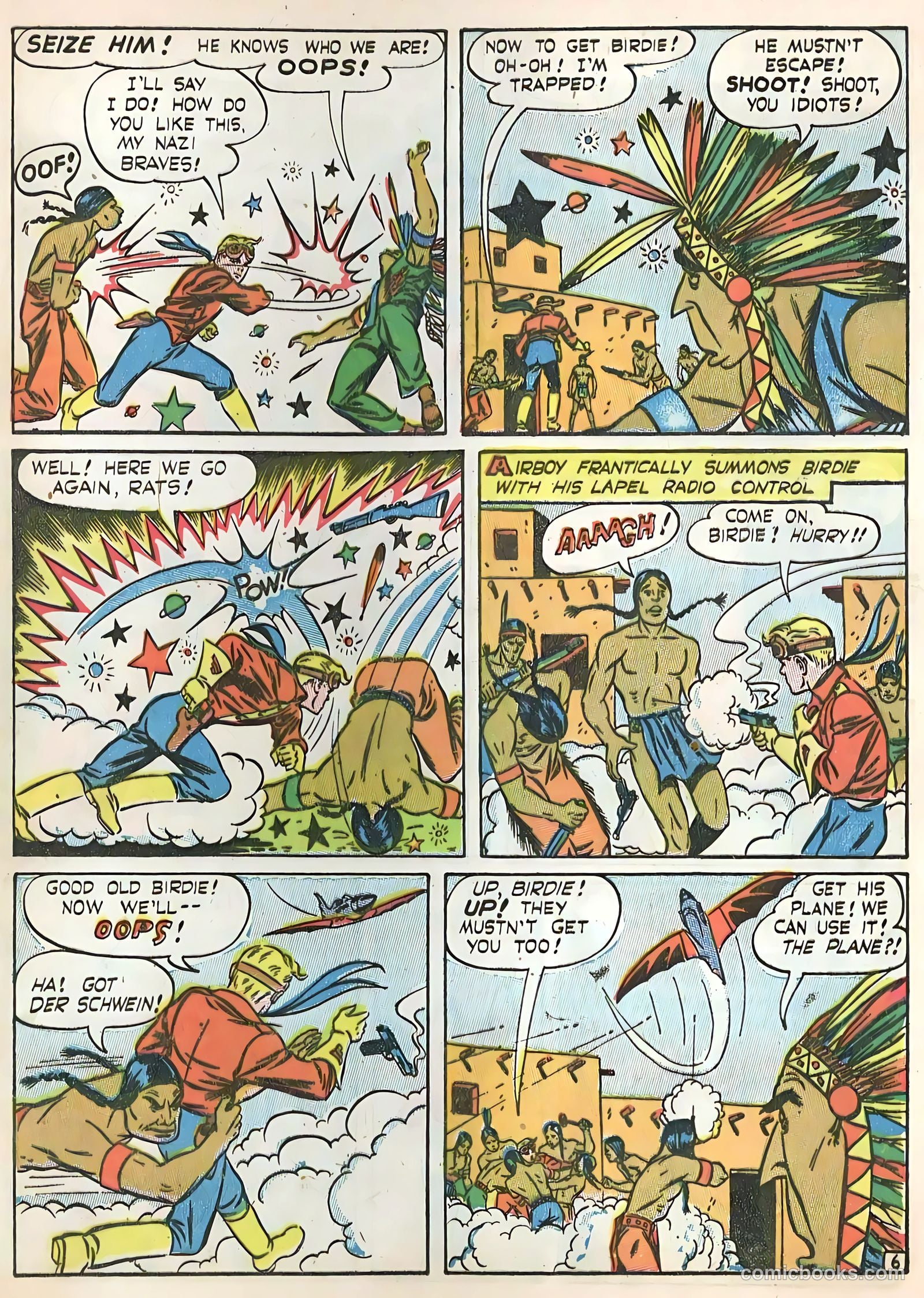 Air Fighters Comics #4 (1942) — page 8 of 68