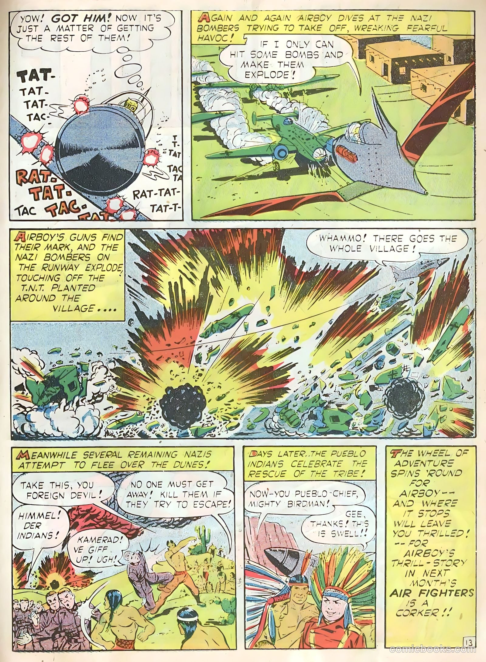 Air Fighters Comics #4 (1942) — page 15 of 68