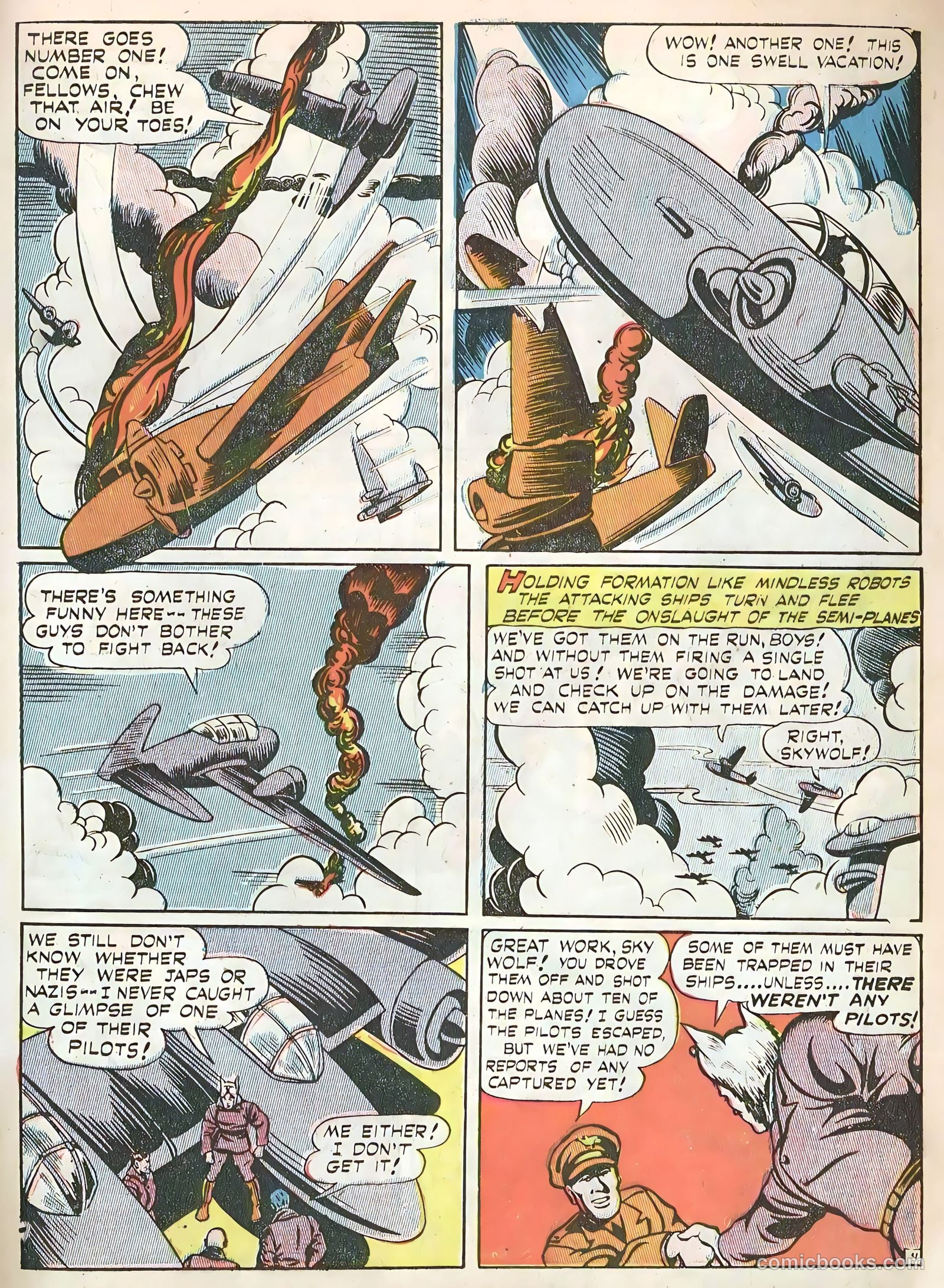 Air Fighters Comics #4 (1942) — page 19 of 68