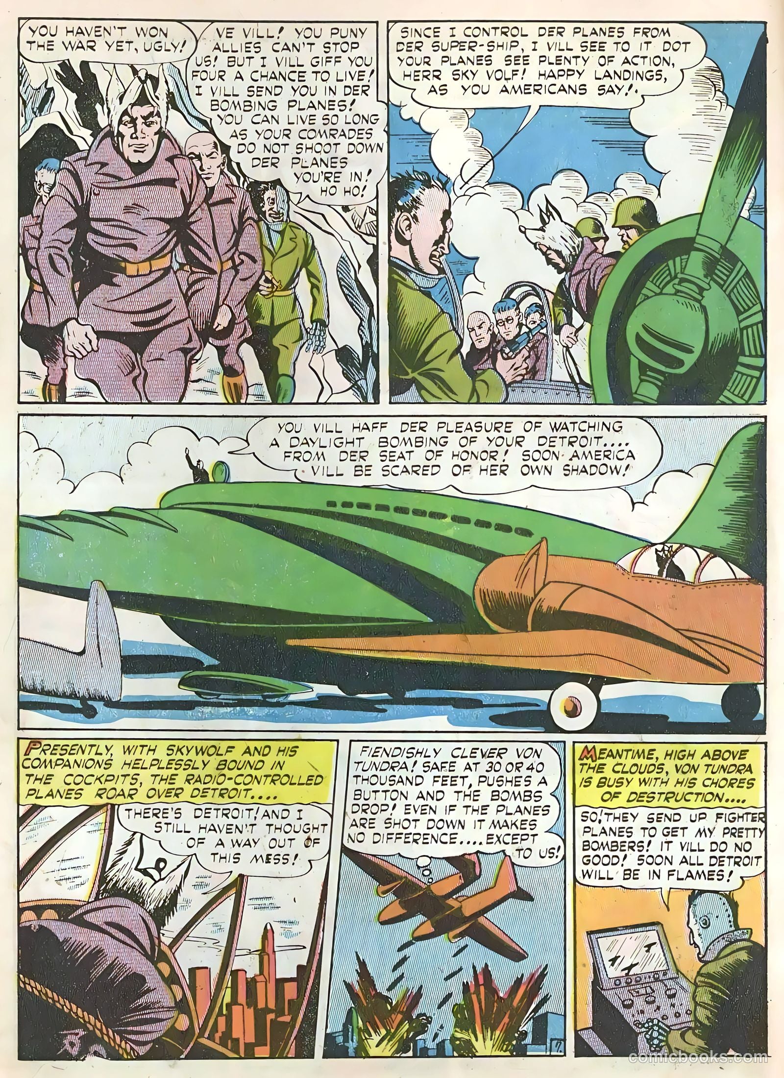 Air Fighters Comics #4 (1942) — page 22 of 68