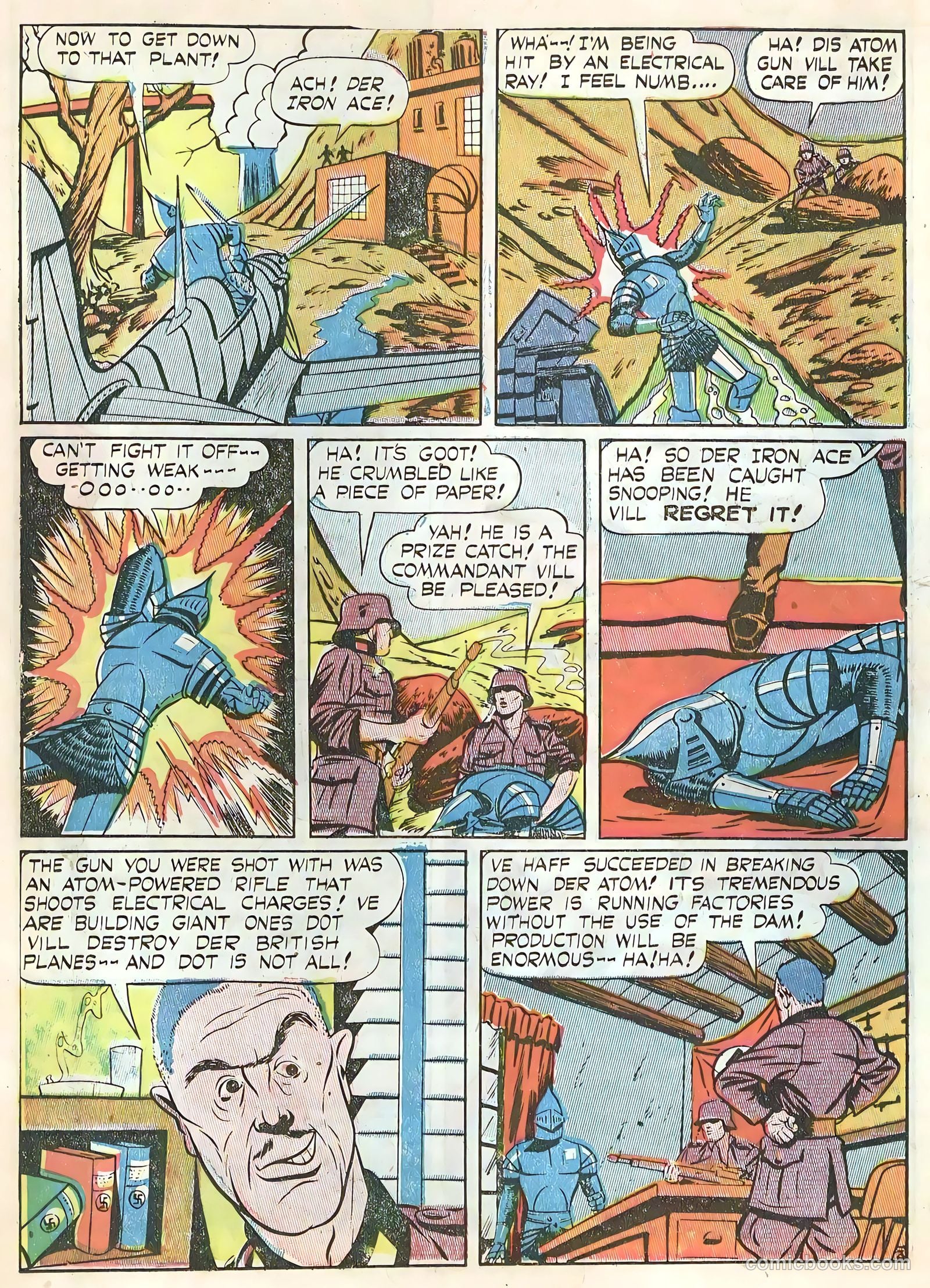 Air Fighters Comics #4 (1942) — page 34 of 68