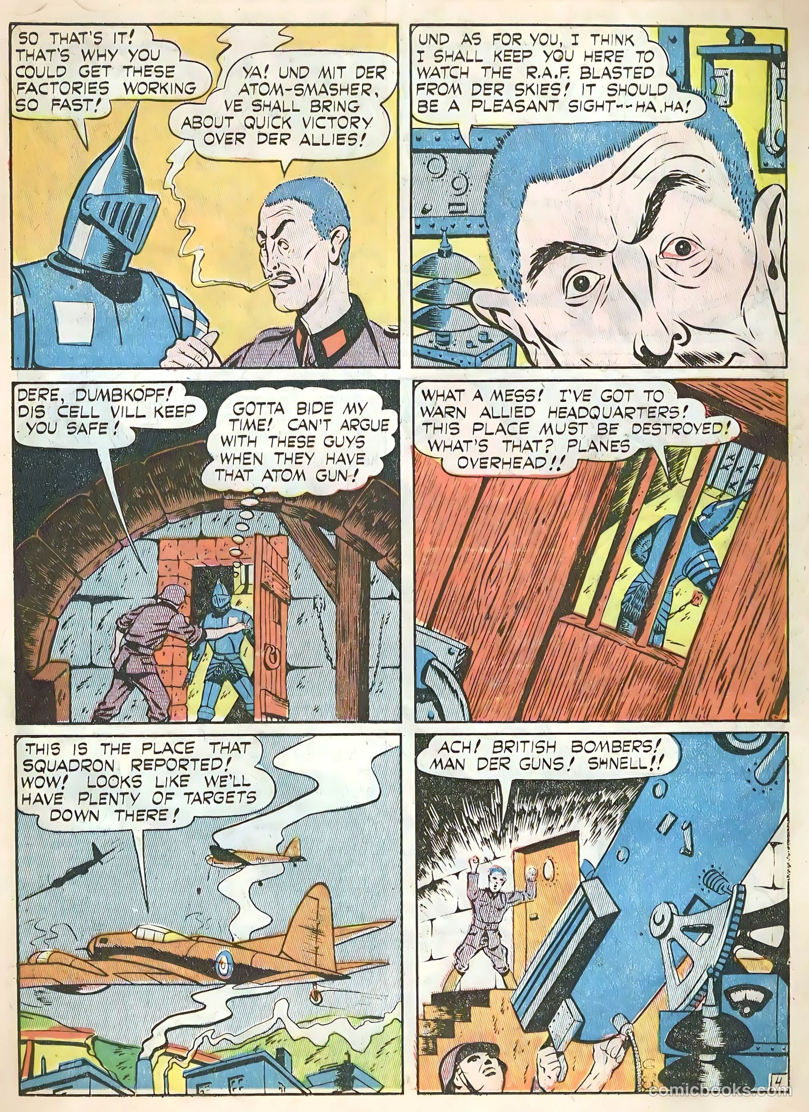 Air Fighters Comics #4 (1942) — page 35 of 68