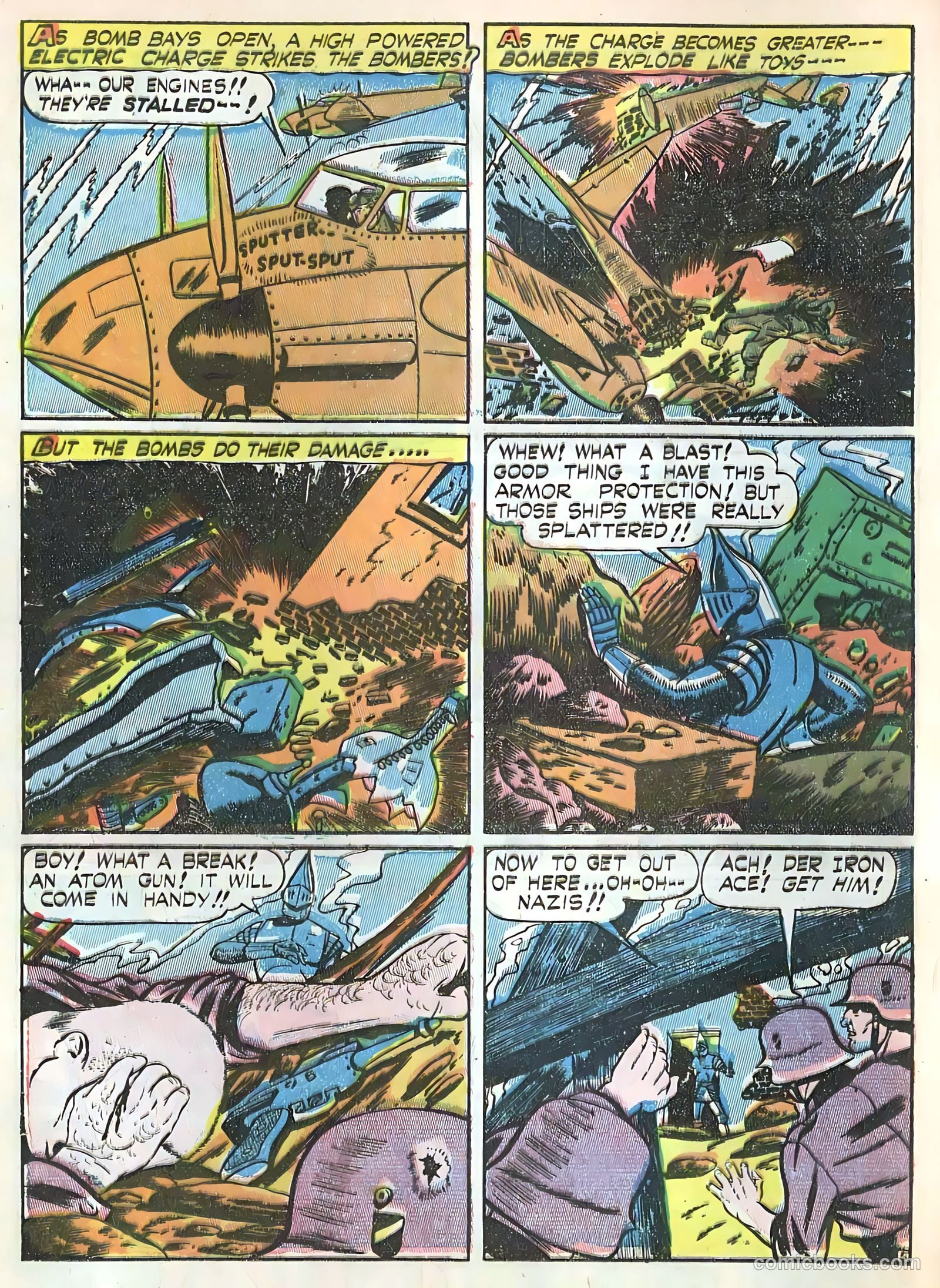 Air Fighters Comics #4 (1942) — page 36 of 68