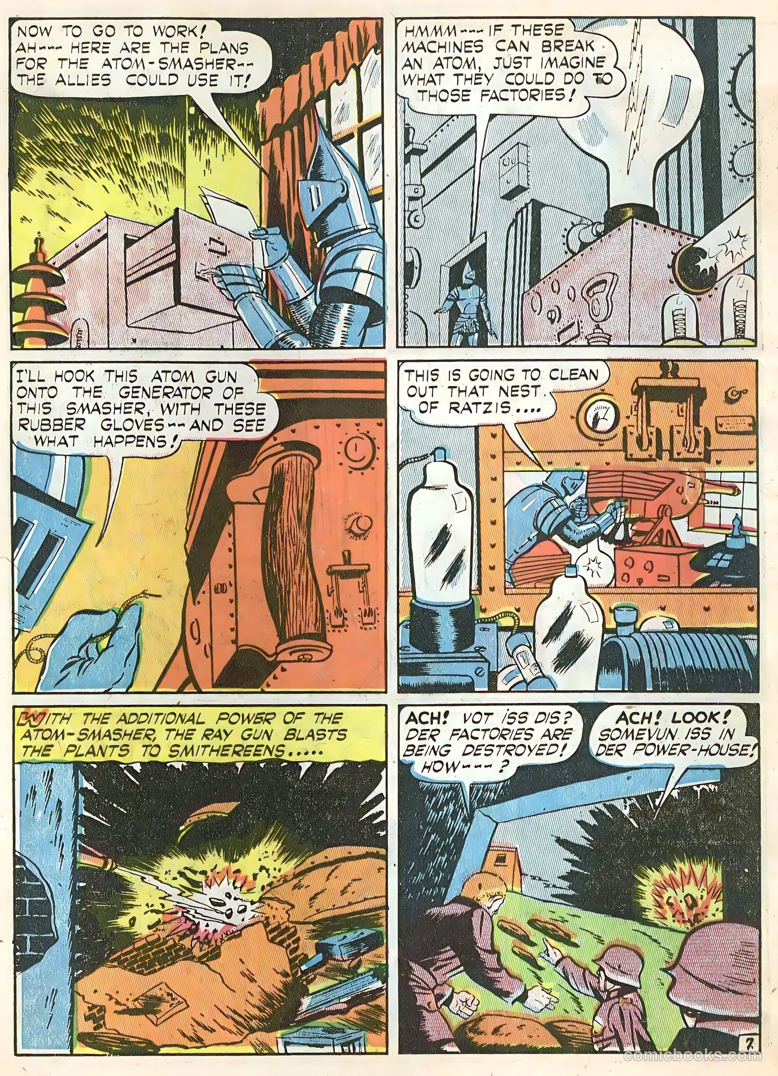 Air Fighters Comics #4 (1942) — page 38 of 68