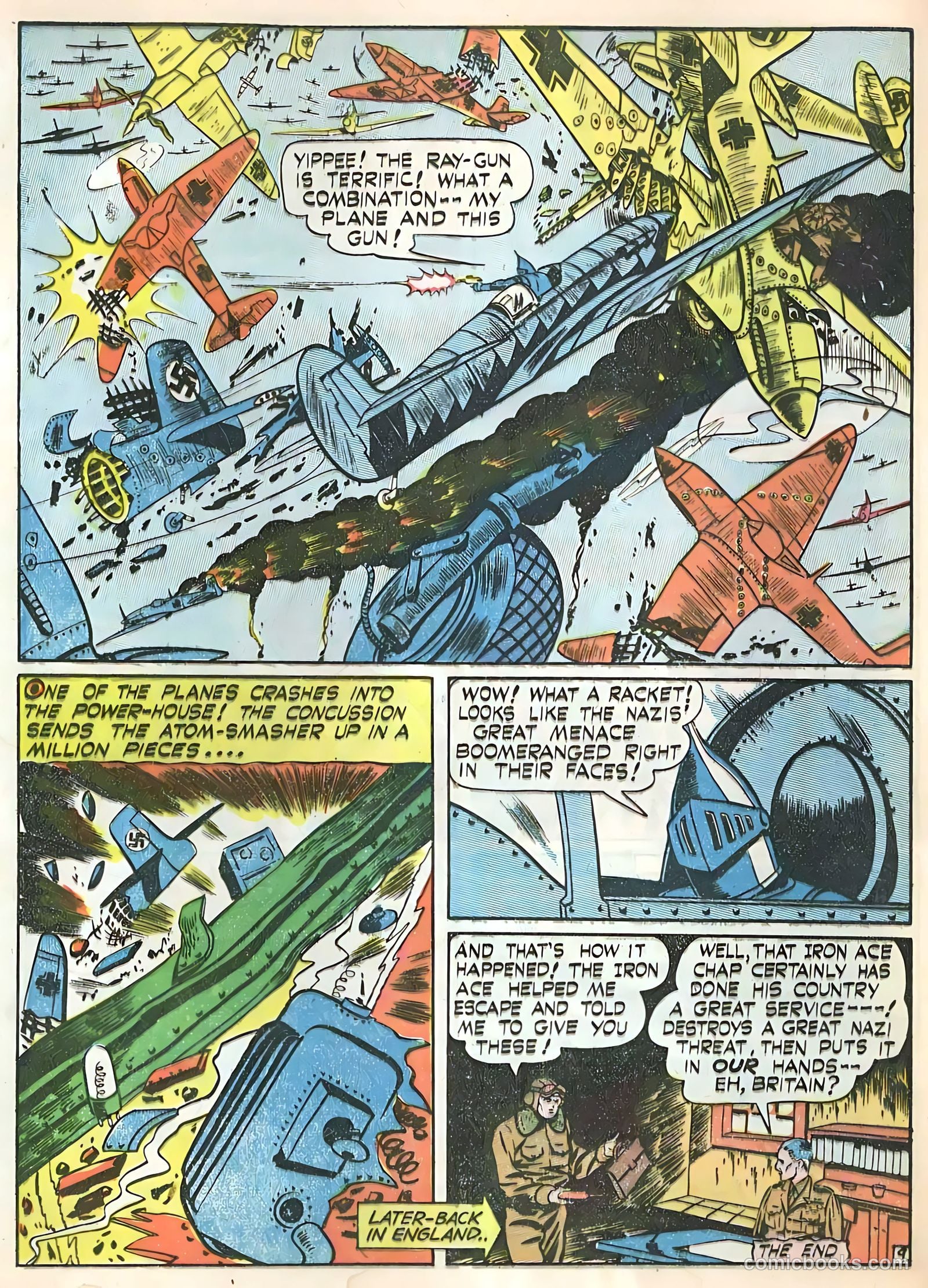 Air Fighters Comics #4 (1942) — page 40 of 68