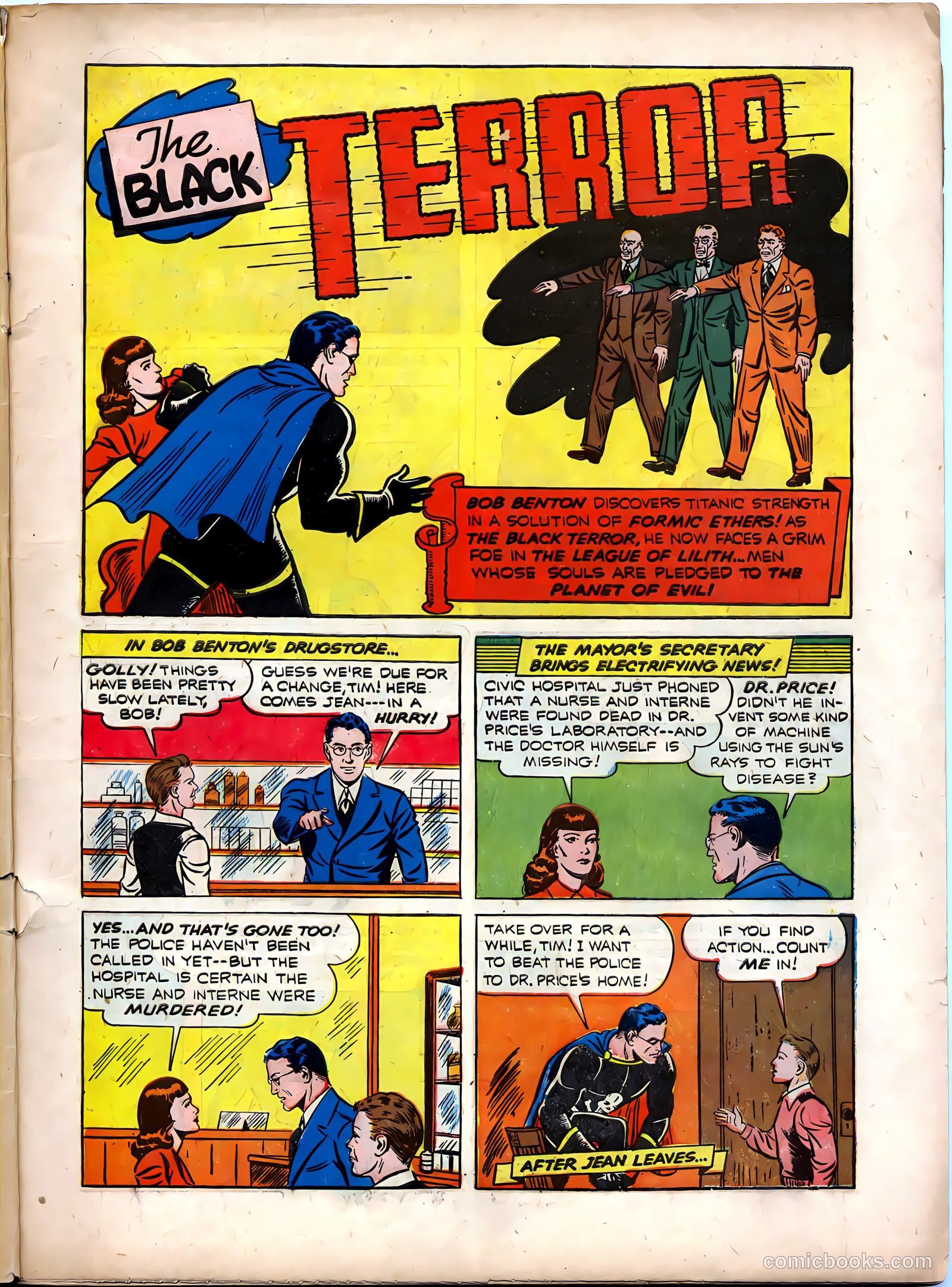 Exciting Comics #18 (1942) — page 3 of 68