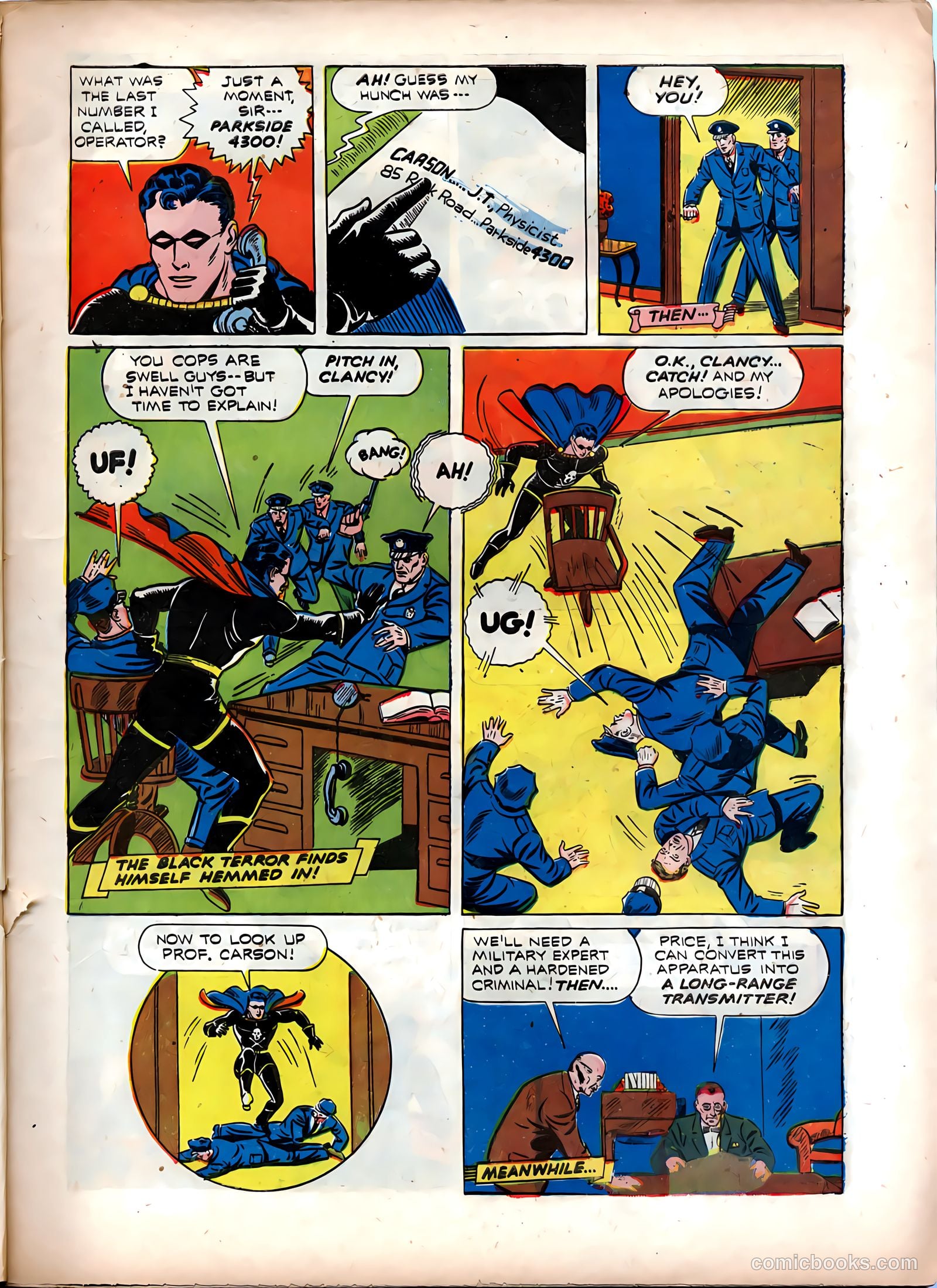 Exciting Comics #18 (1942) — page 5 of 68