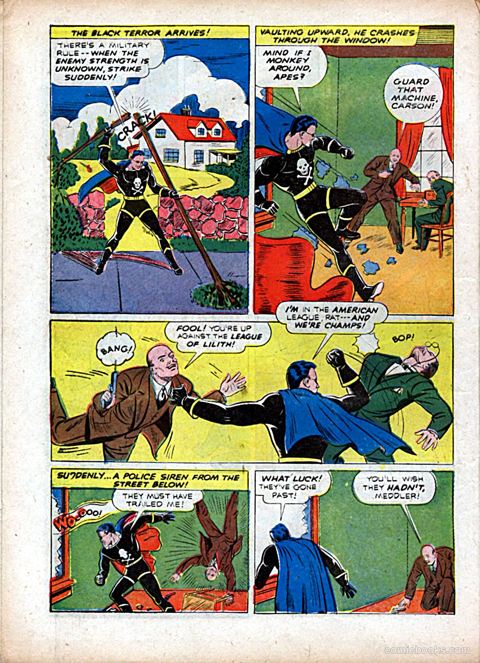 Exciting Comics #18 (1942) — page 6 of 68