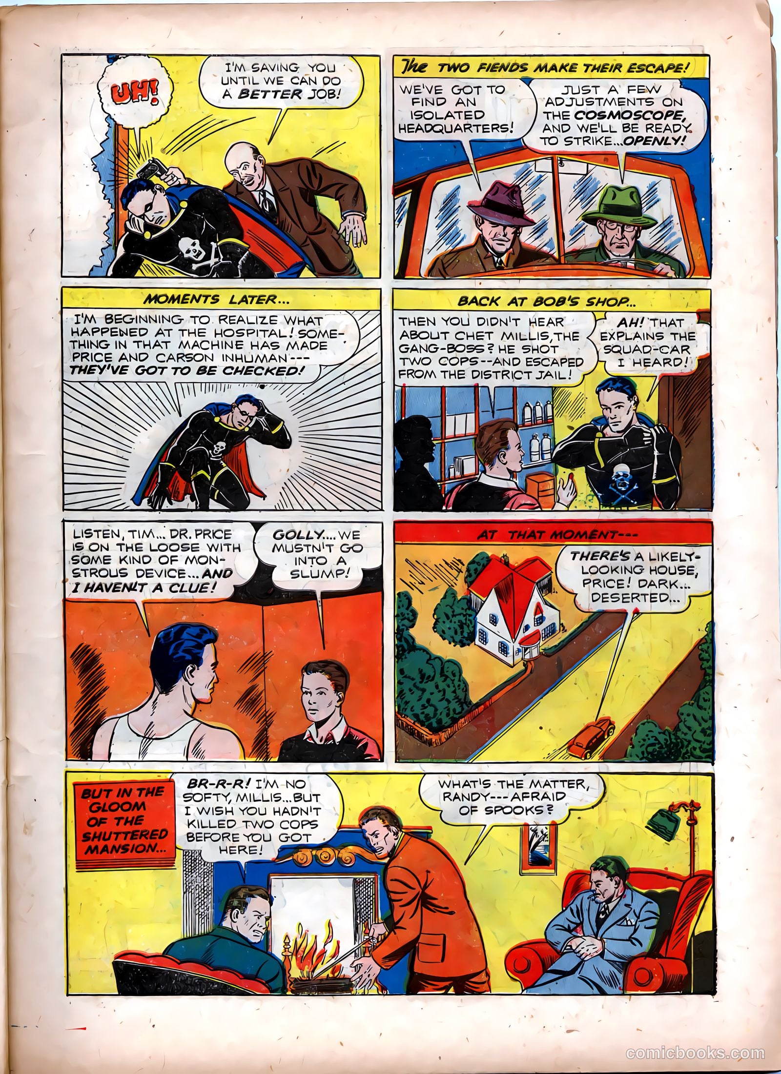 Exciting Comics #18 (1942) — page 7 of 68