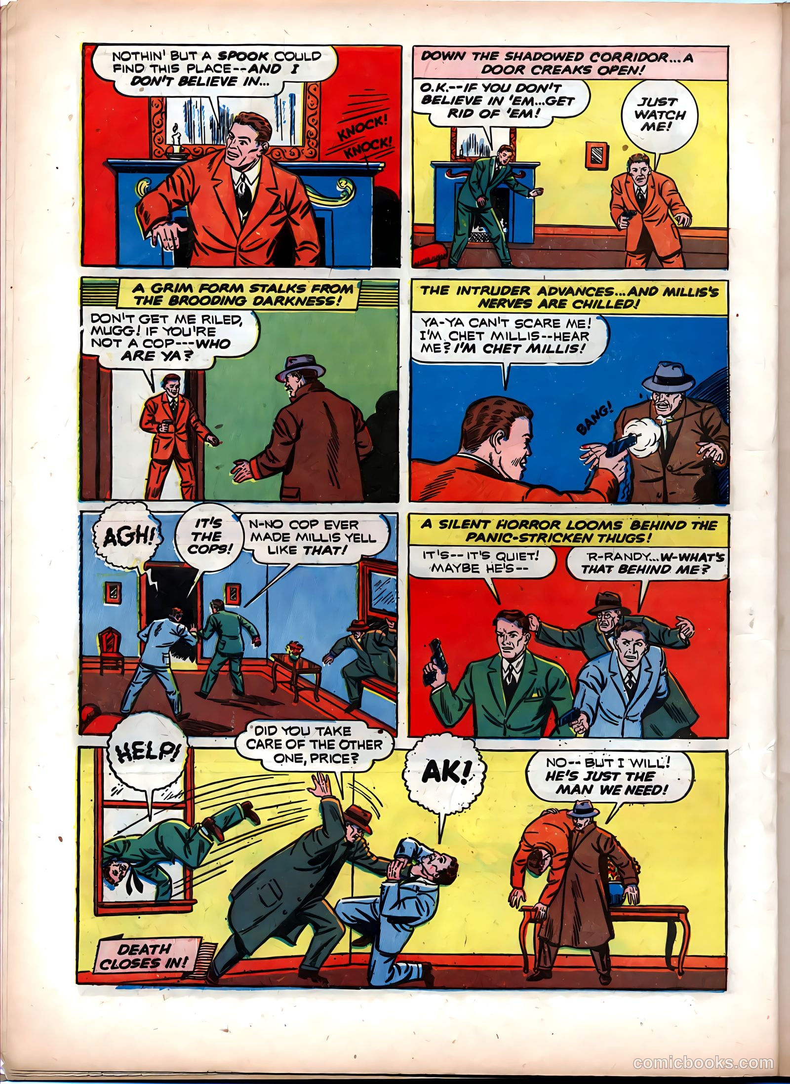 Exciting Comics #18 (1942) — page 8 of 68